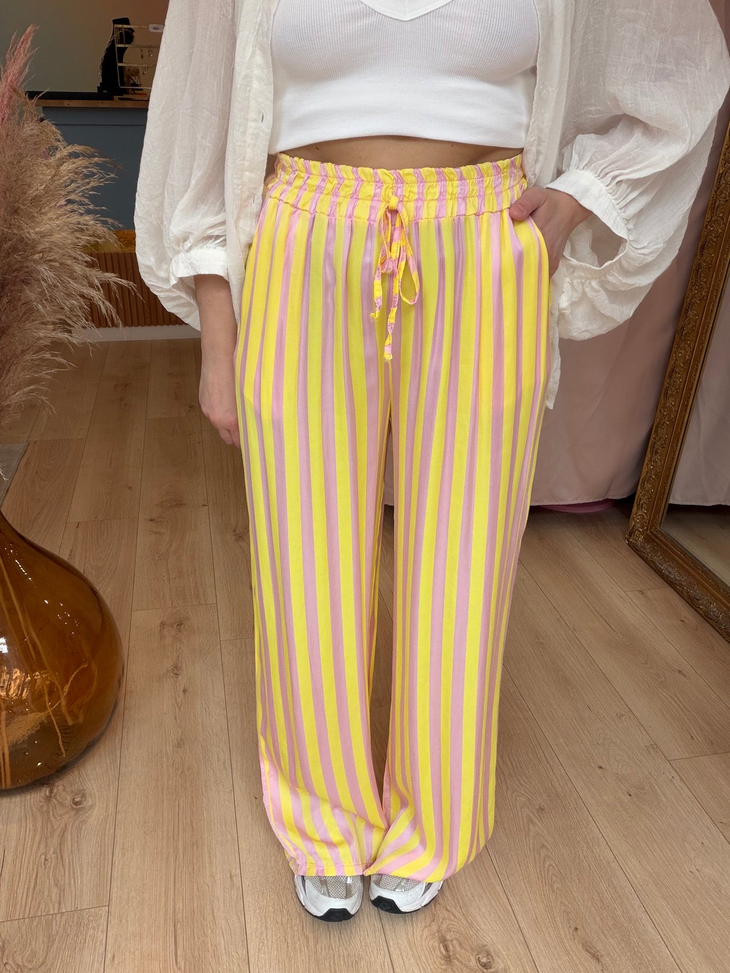 Pantalon Andy Jaune fluo
