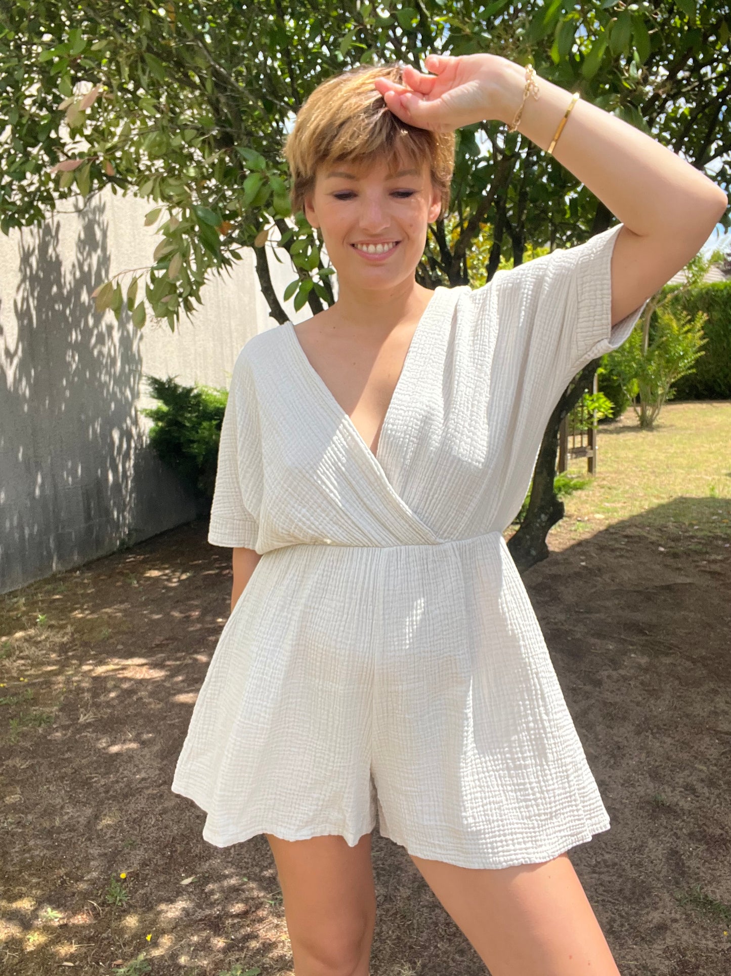 Combinaison Zohe beige
