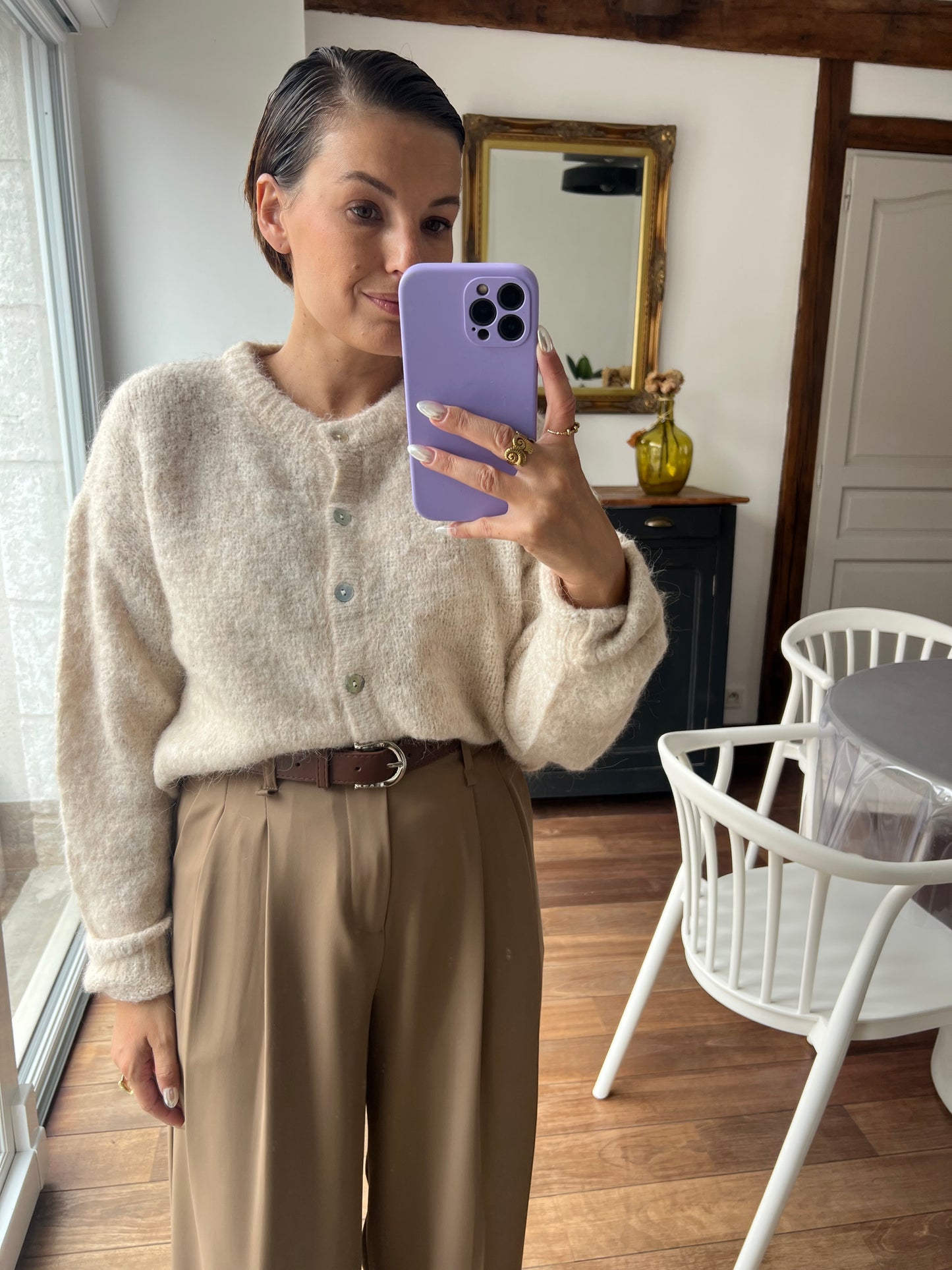Gilet Charlie Beige
