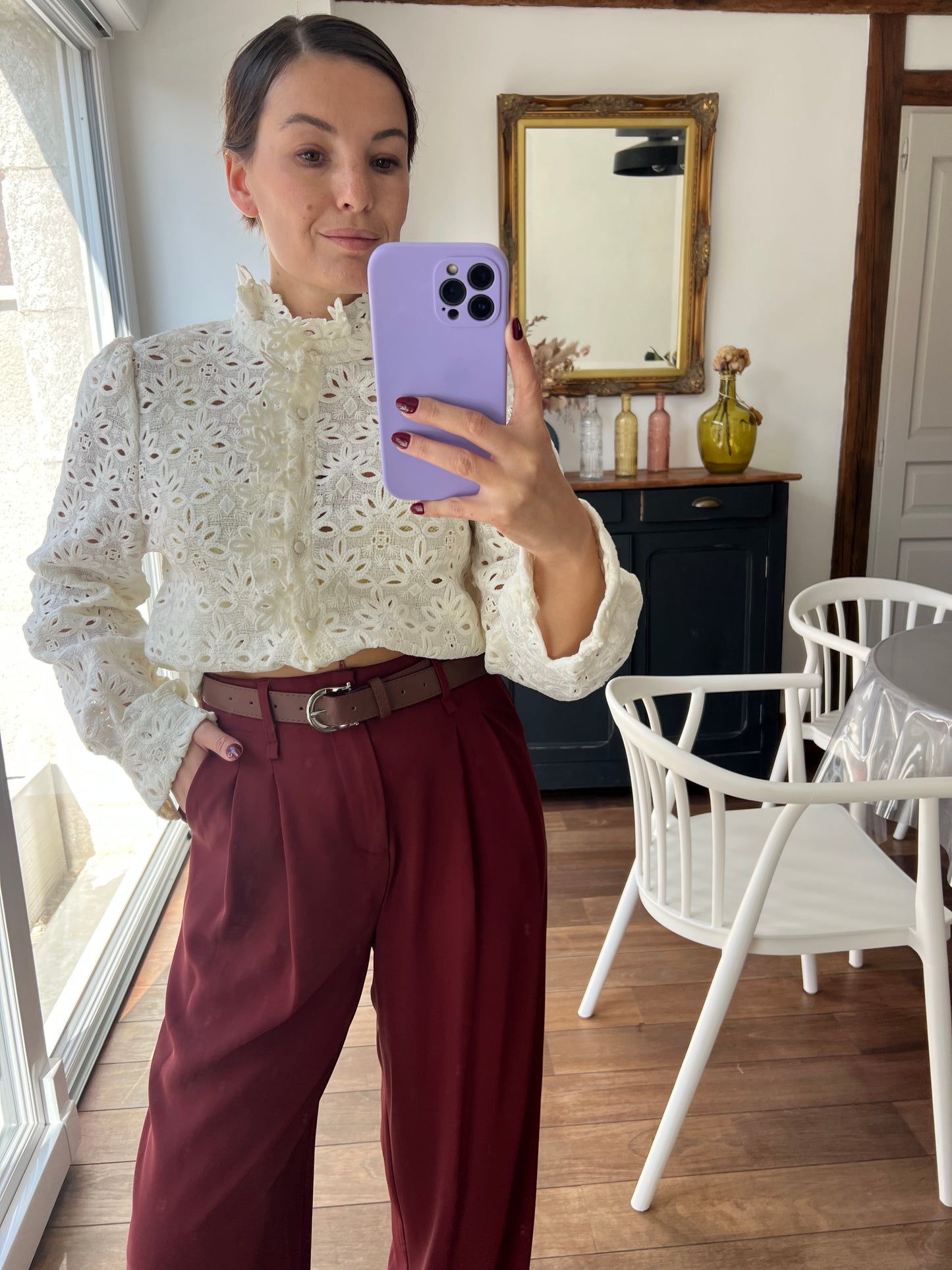 Blouse Violette