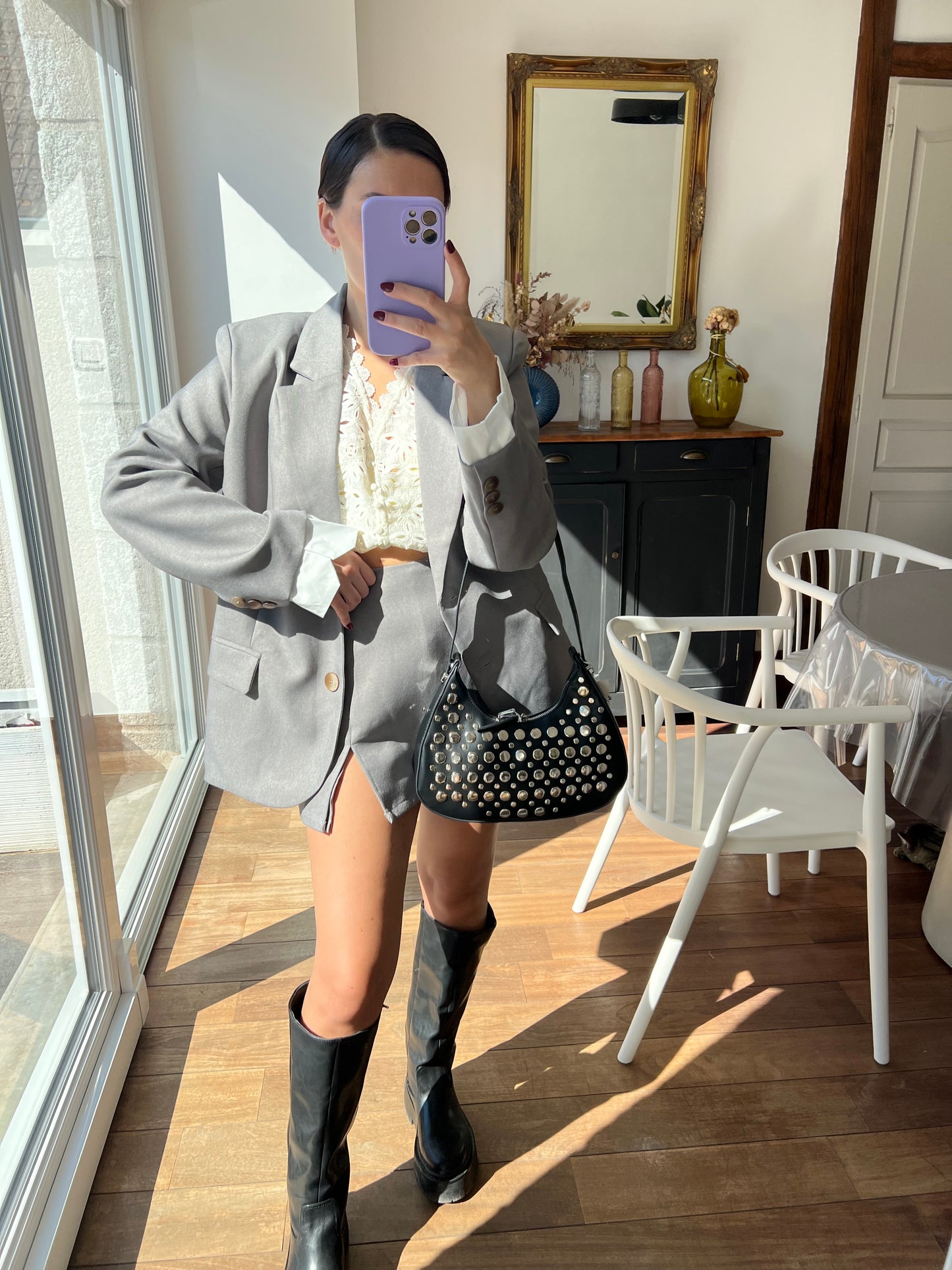 Jupe short Claudette
