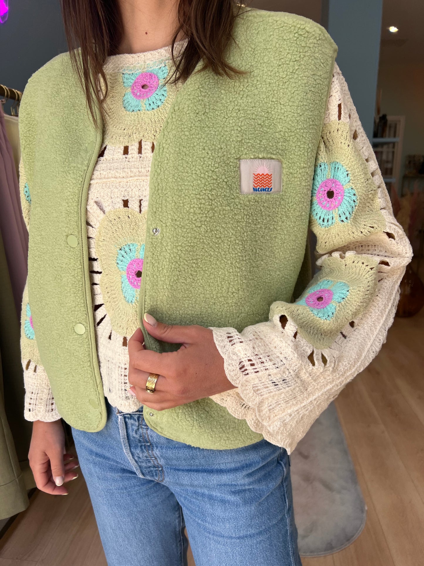 Pull Brigitta kaki