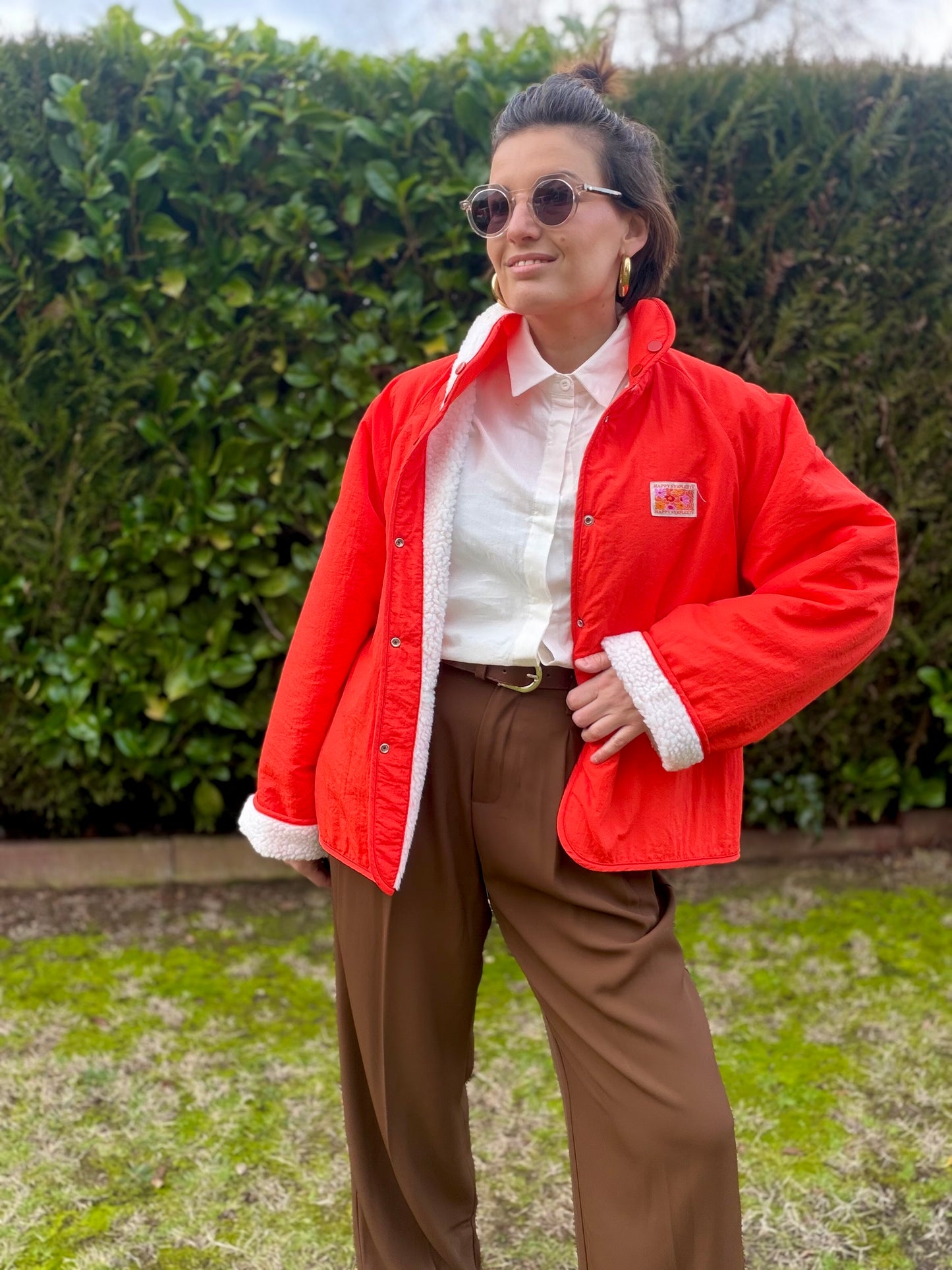 Veste Anna Orange/rouge