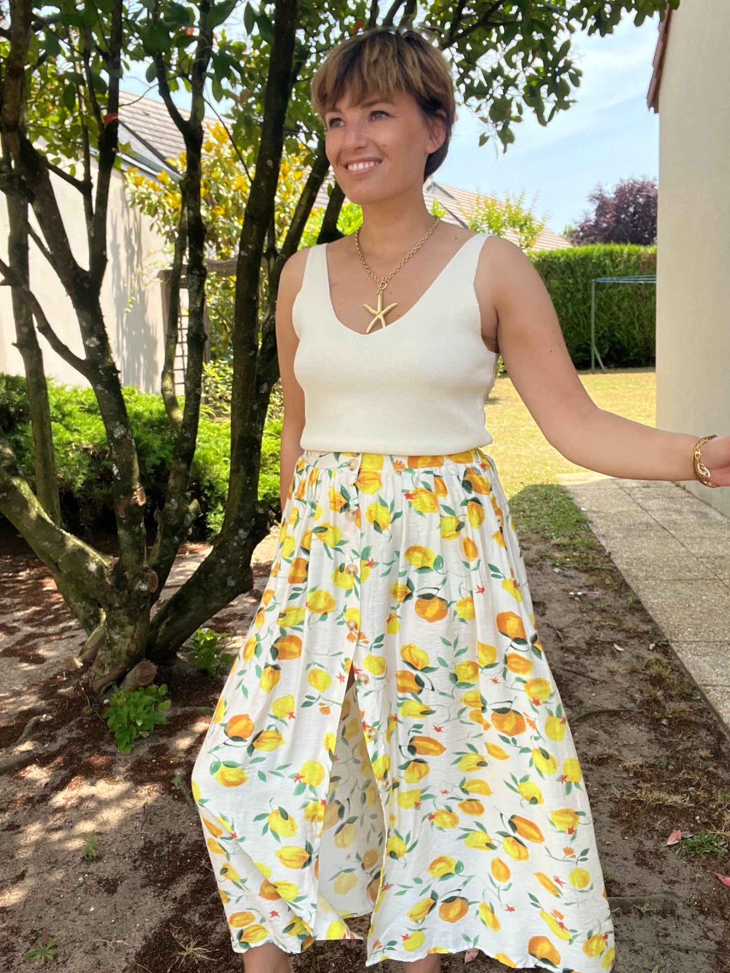 Jupe Citron