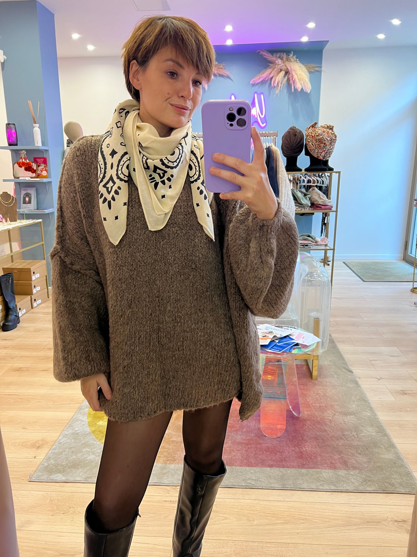 Pull Fleurette