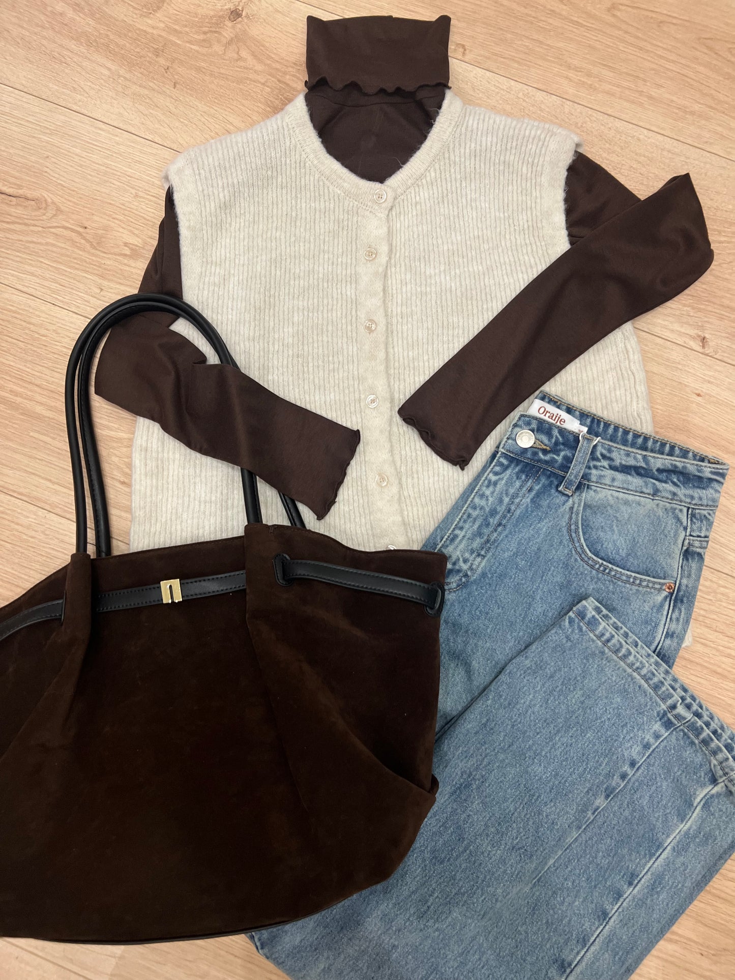 Pull beige Lilette