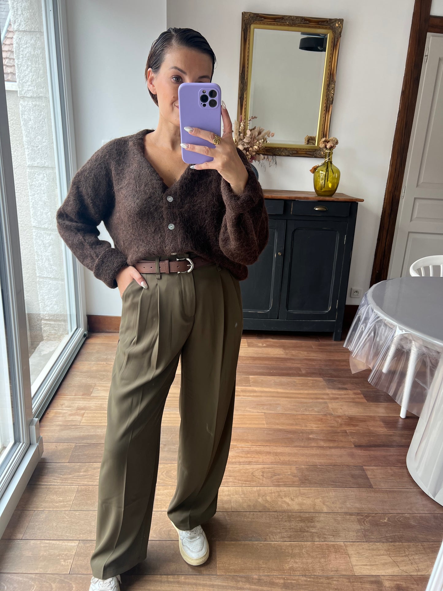 Gilet Charlie Marron