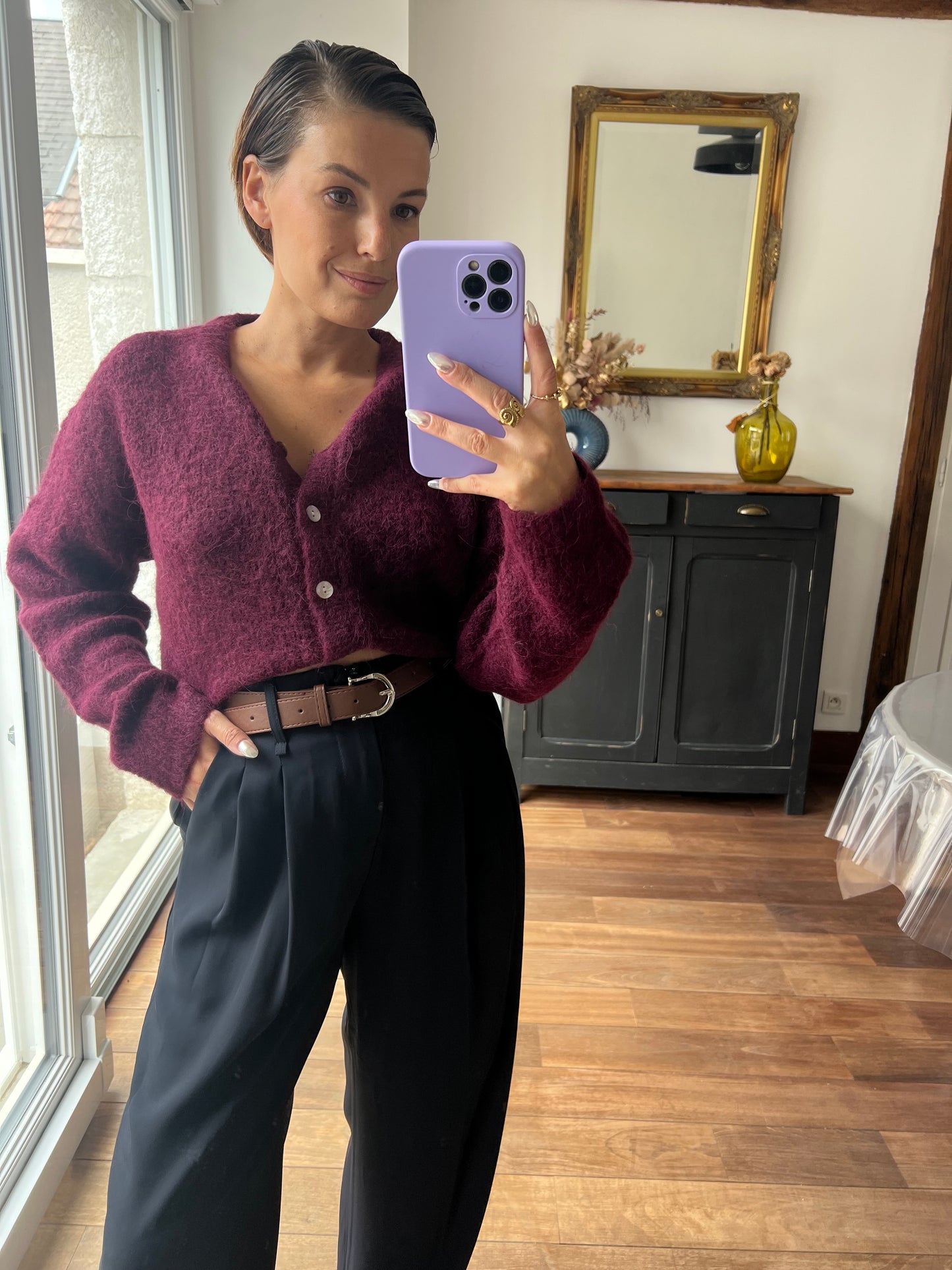 Gilet Charlie Bordeaux