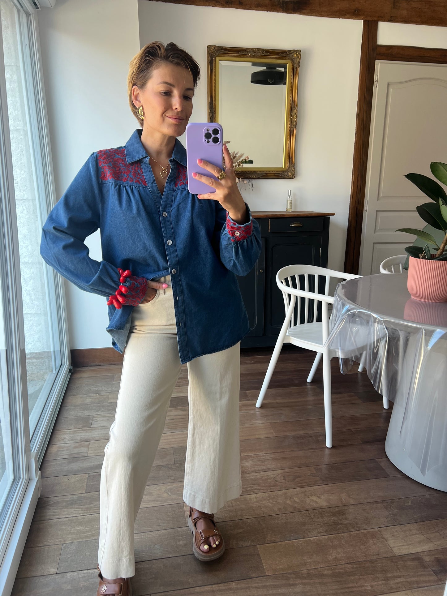 JEANS WINDY Ecru