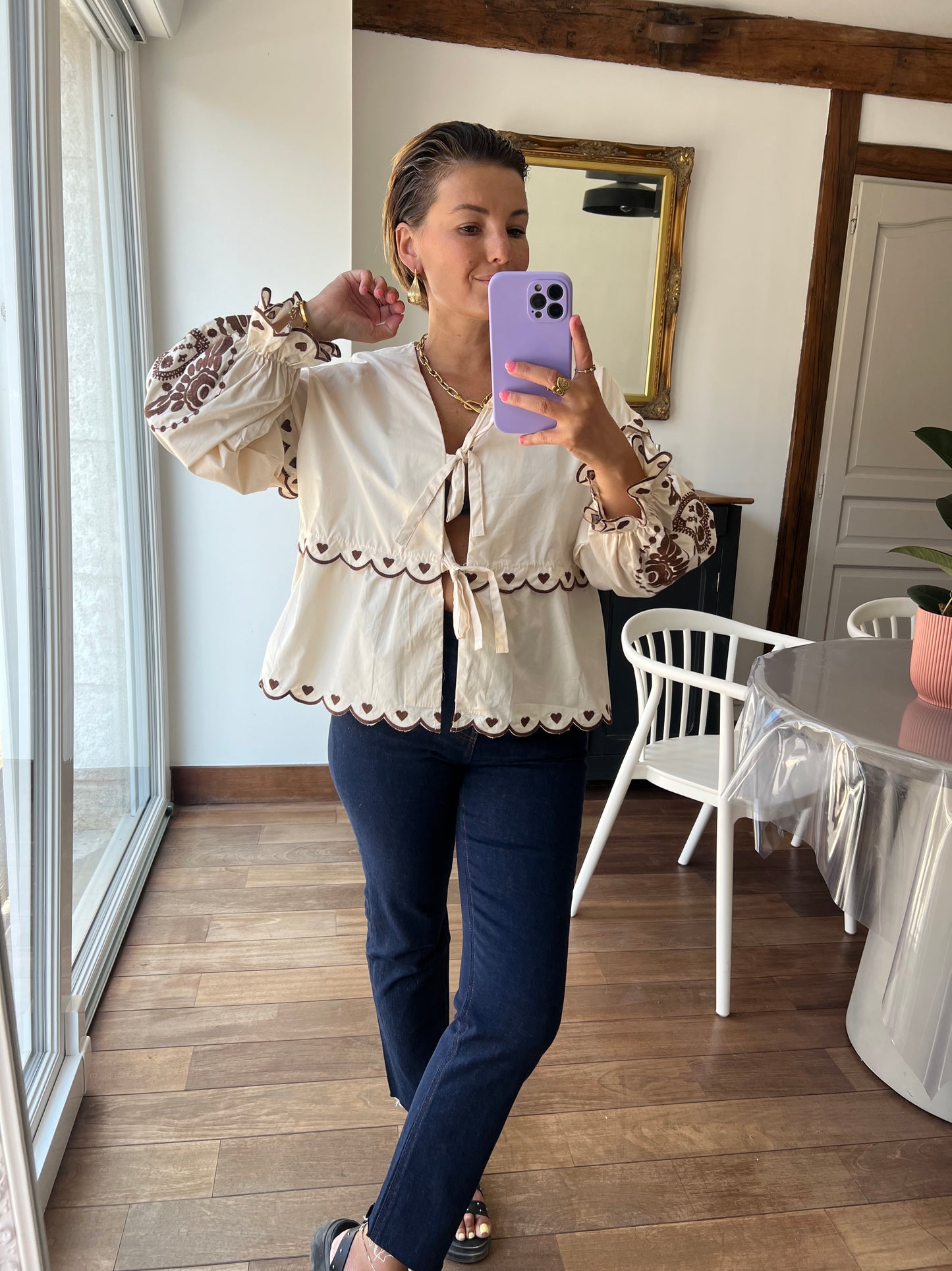JEANS MARYLINE BRUT