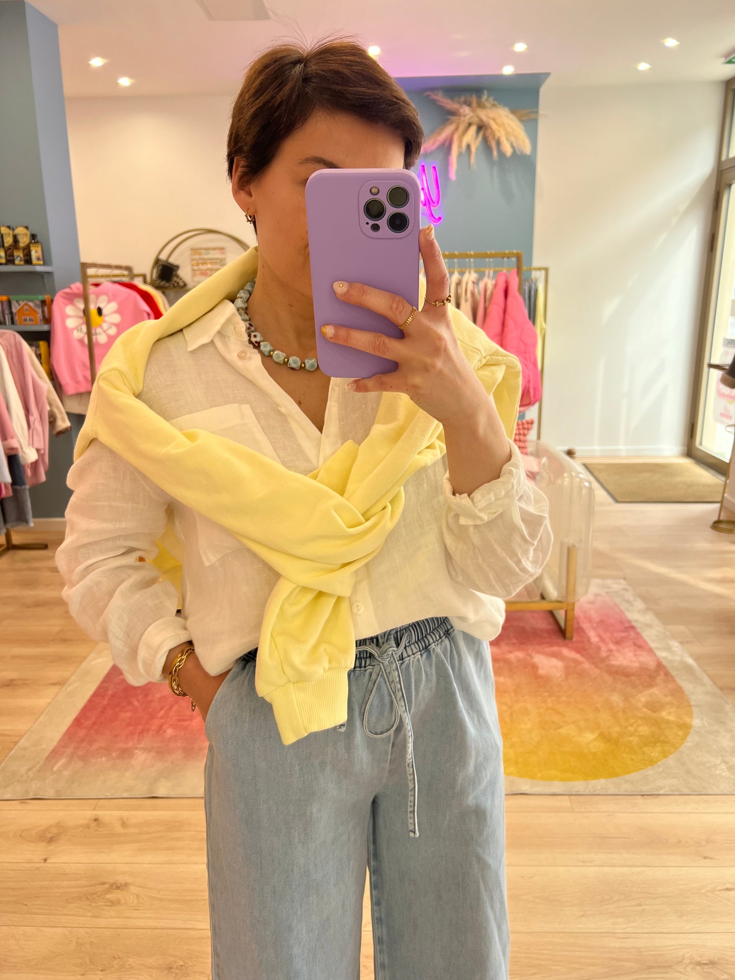 JEANS VANILLE