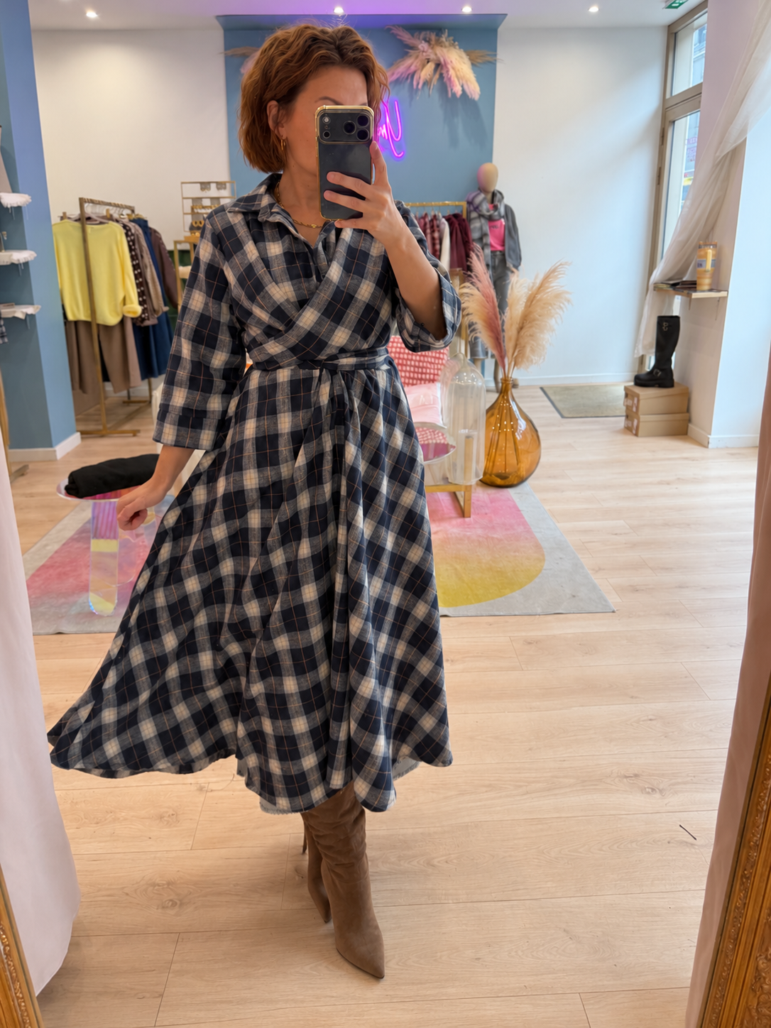 Robe lola bleue