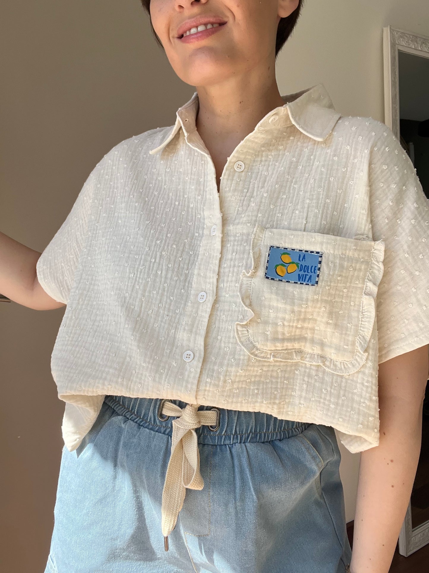 Chemise Gabie écru
