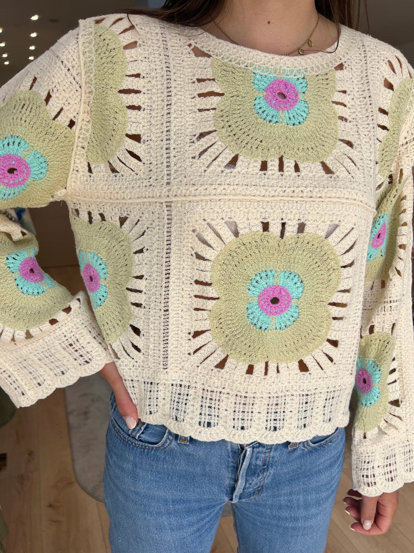 Pull Brigitta kaki