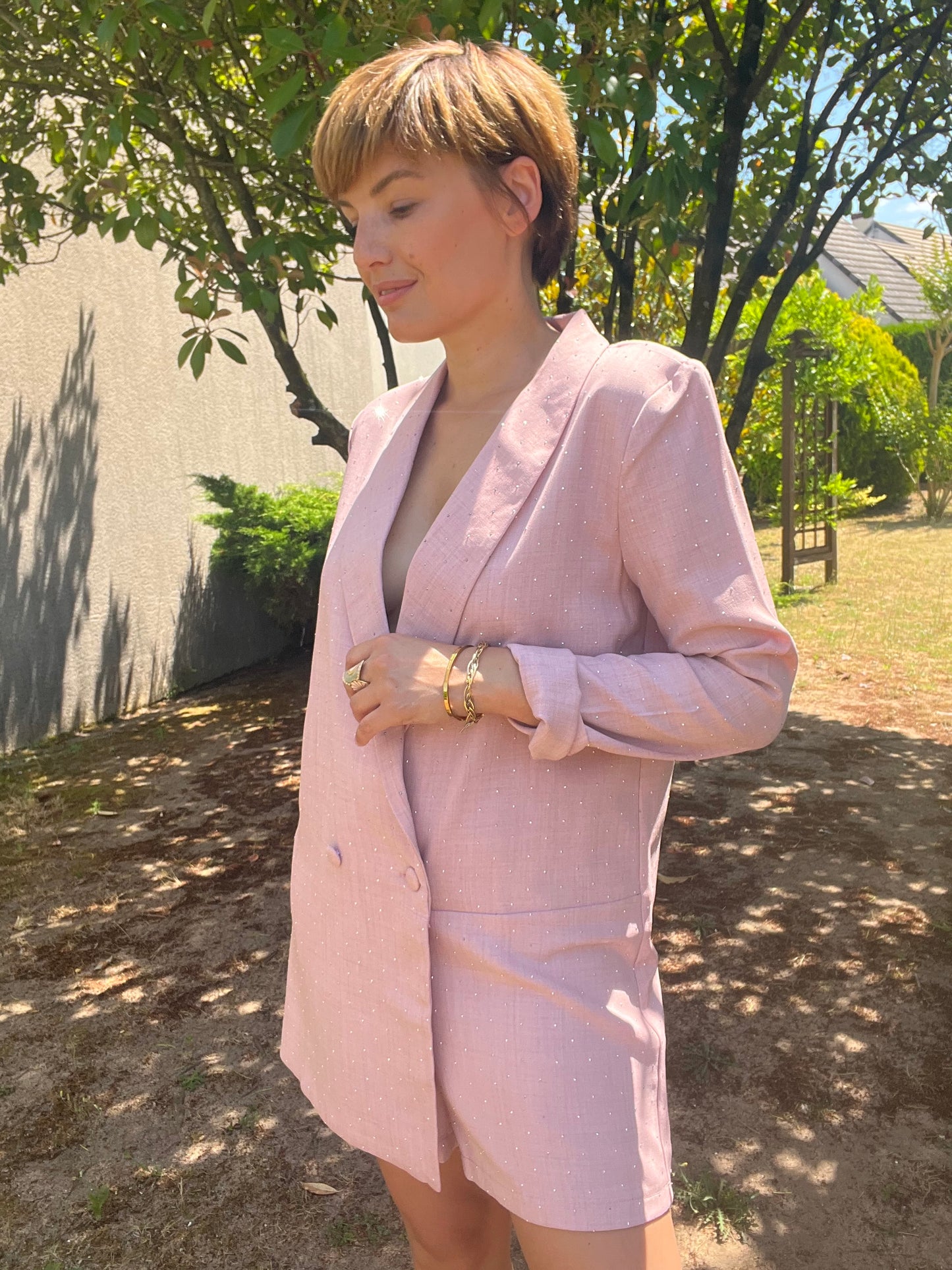 Combinaison Petra Rose