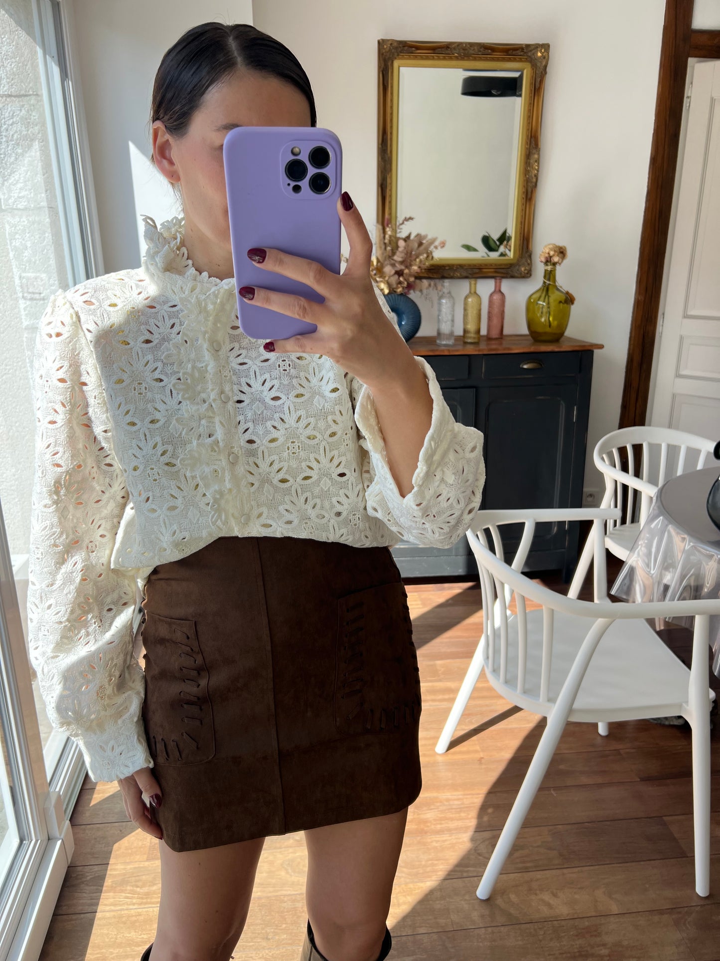 Blouse Violette