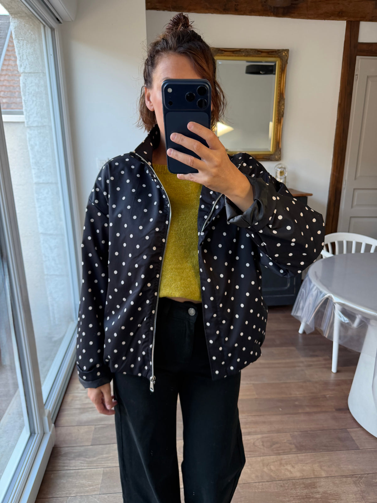 Veste César noir