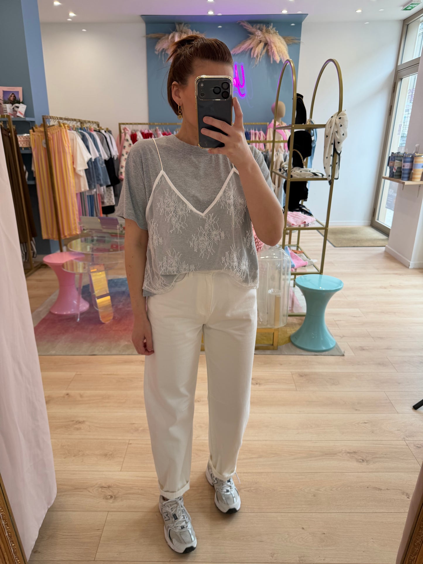 T-Shirt Doula gris
