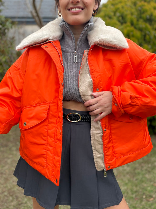 Manteau Nova orange