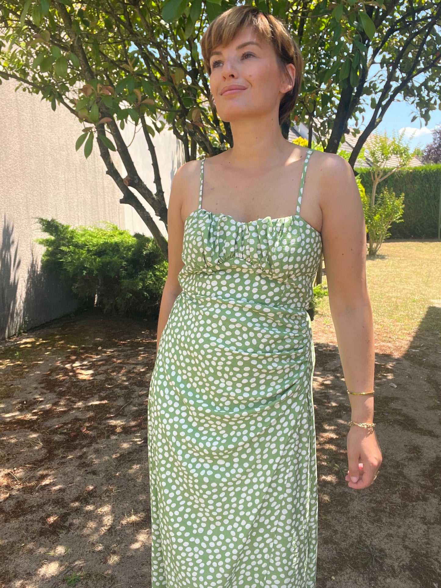 Robe Julia verte