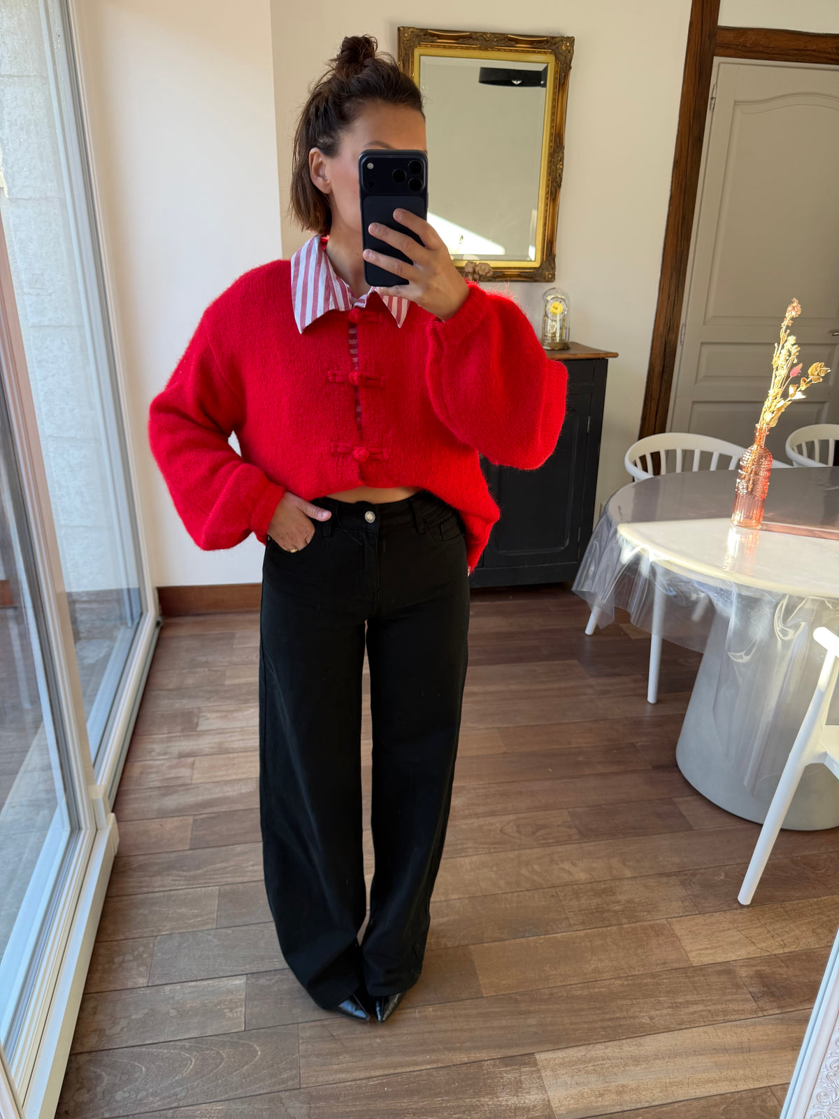 Gilet Julio rouge