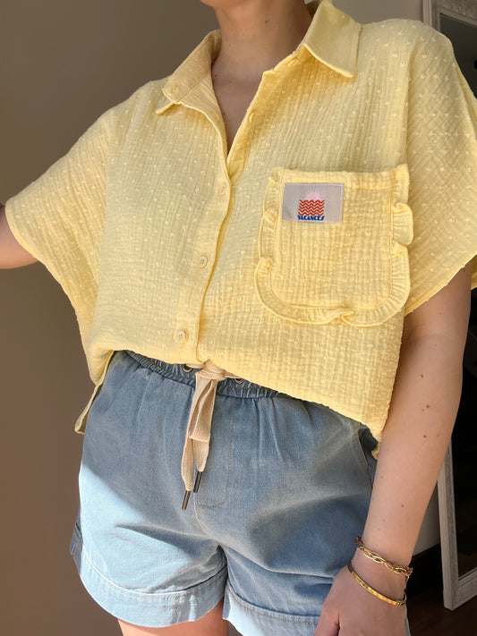 Chemise Gabie jaune