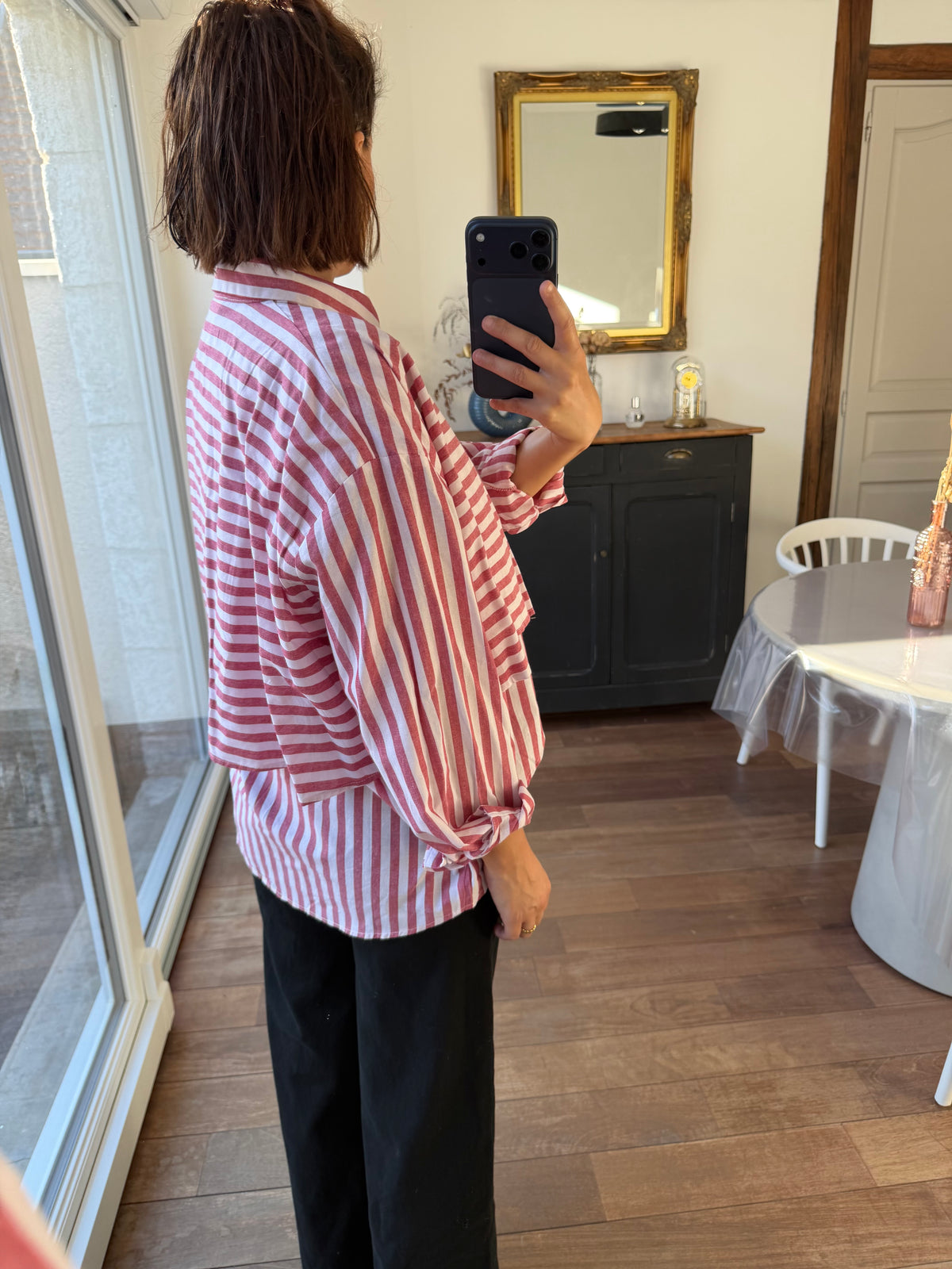 Chemise Romy rouge