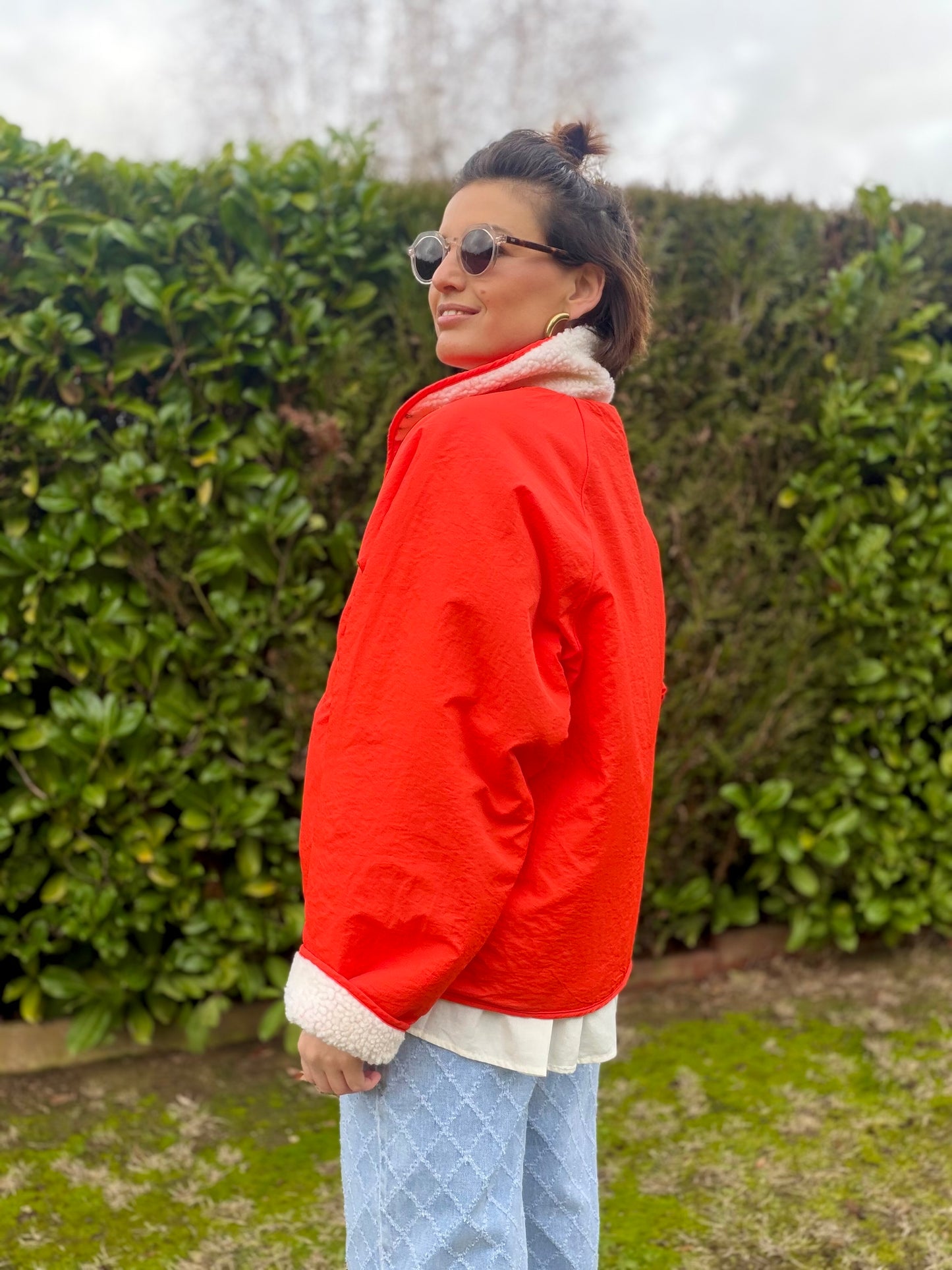 Veste Anna Orange/rouge