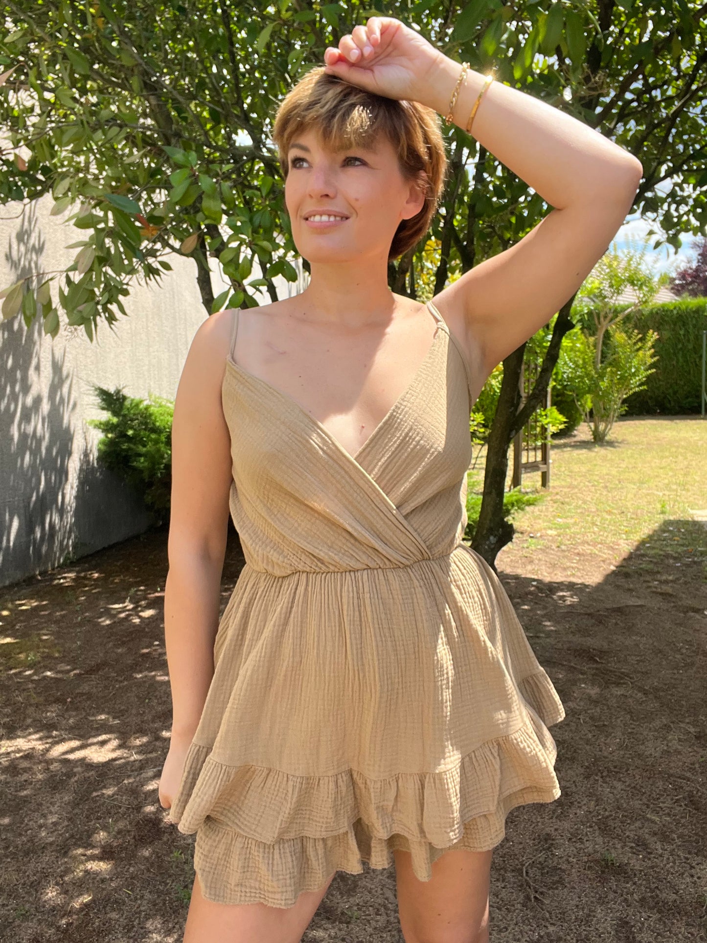 Combinaison Lena camel
