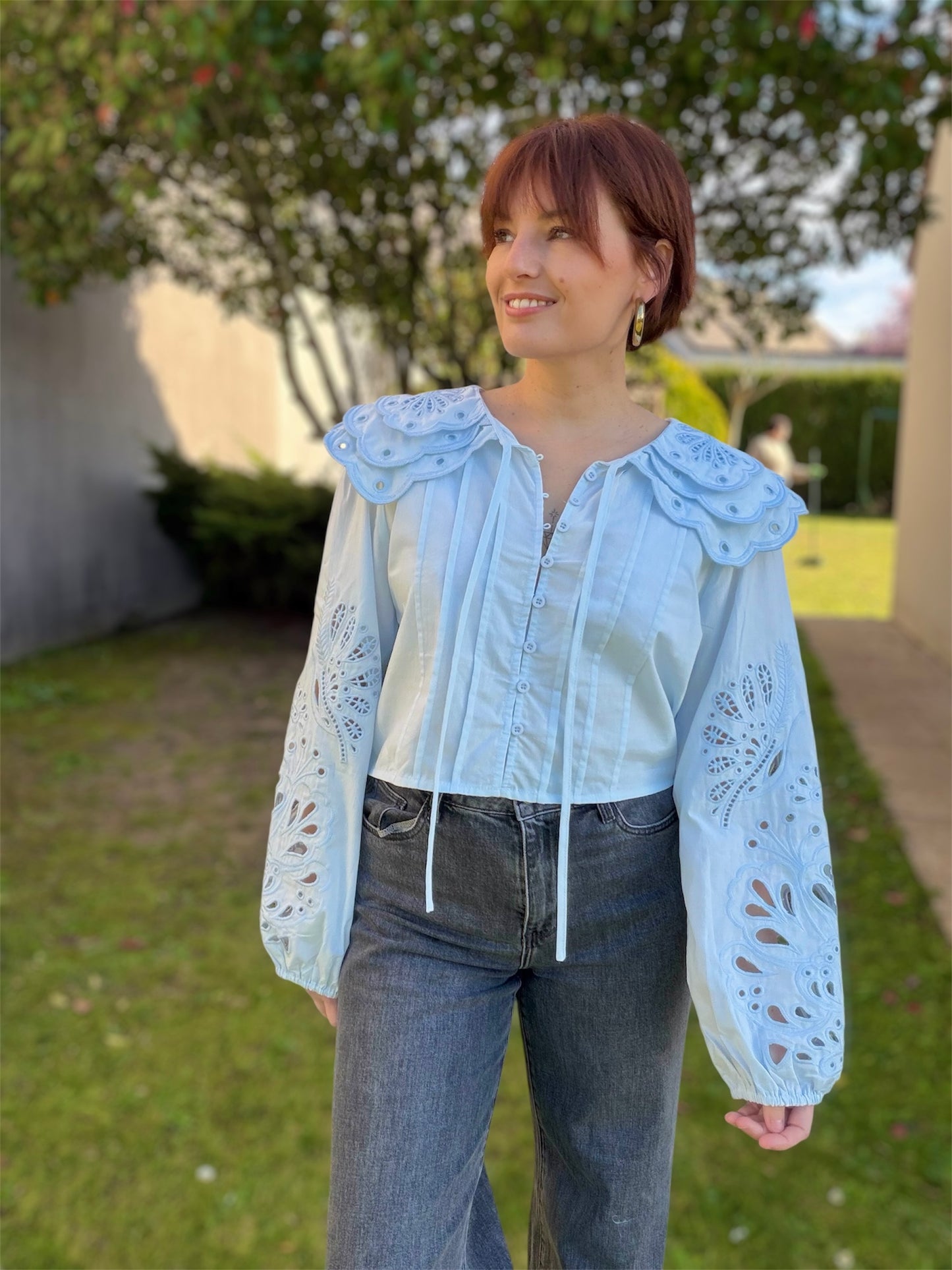 Chemise Adèle Bleu