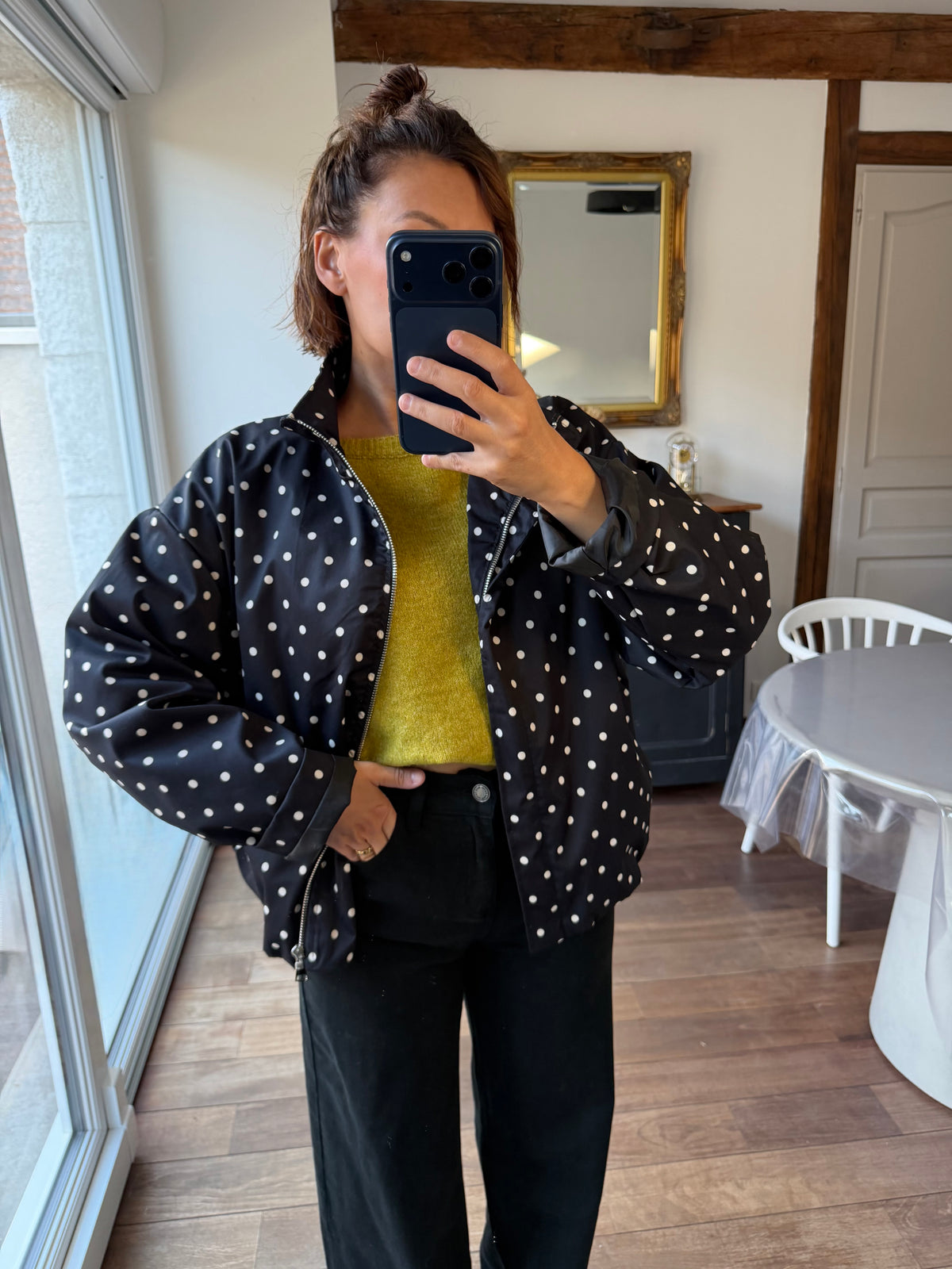 Veste César noir