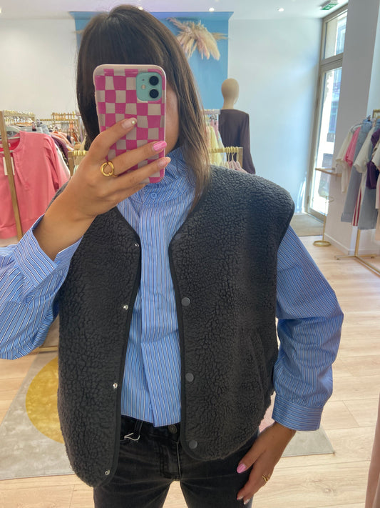 Gilet Barry gris