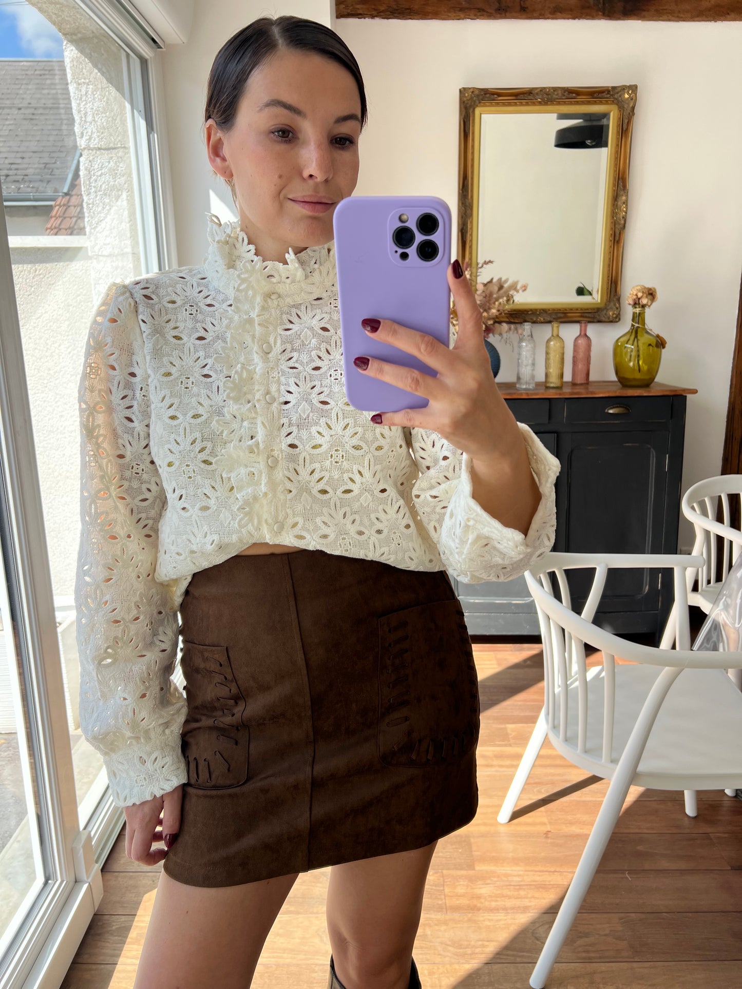 Blouse Violette