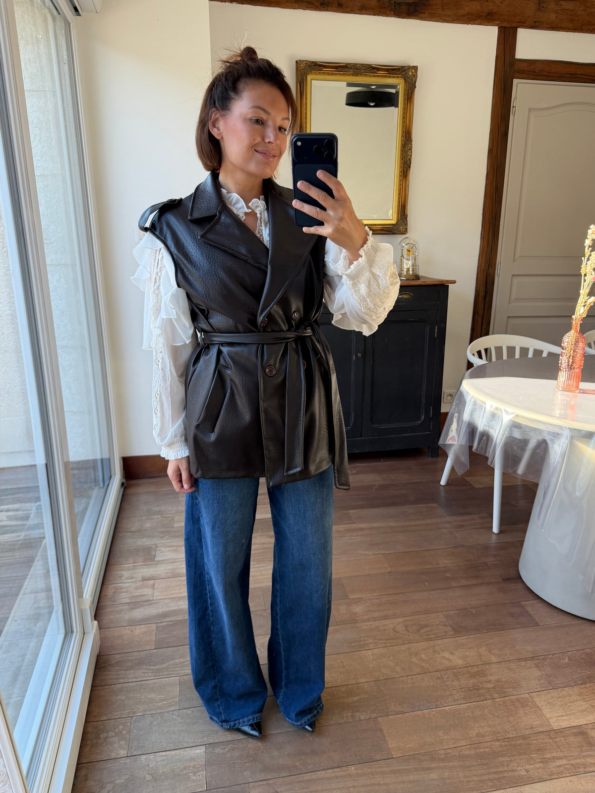 Veste  Harper marron