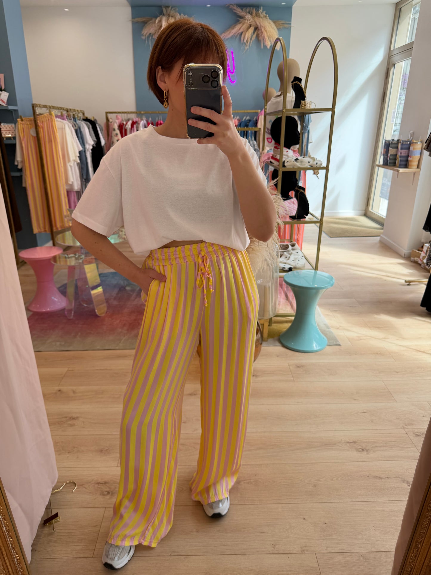 Pantalon Andy Jaune fluo