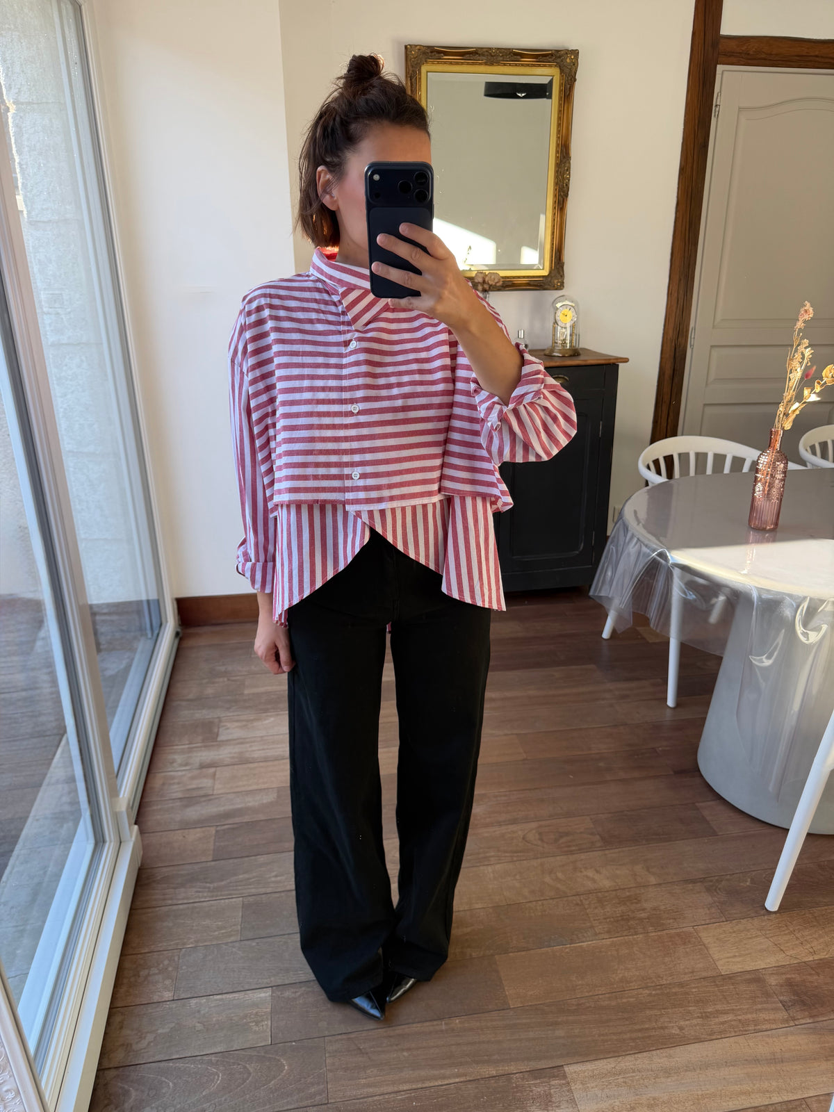 Chemise Romy rouge