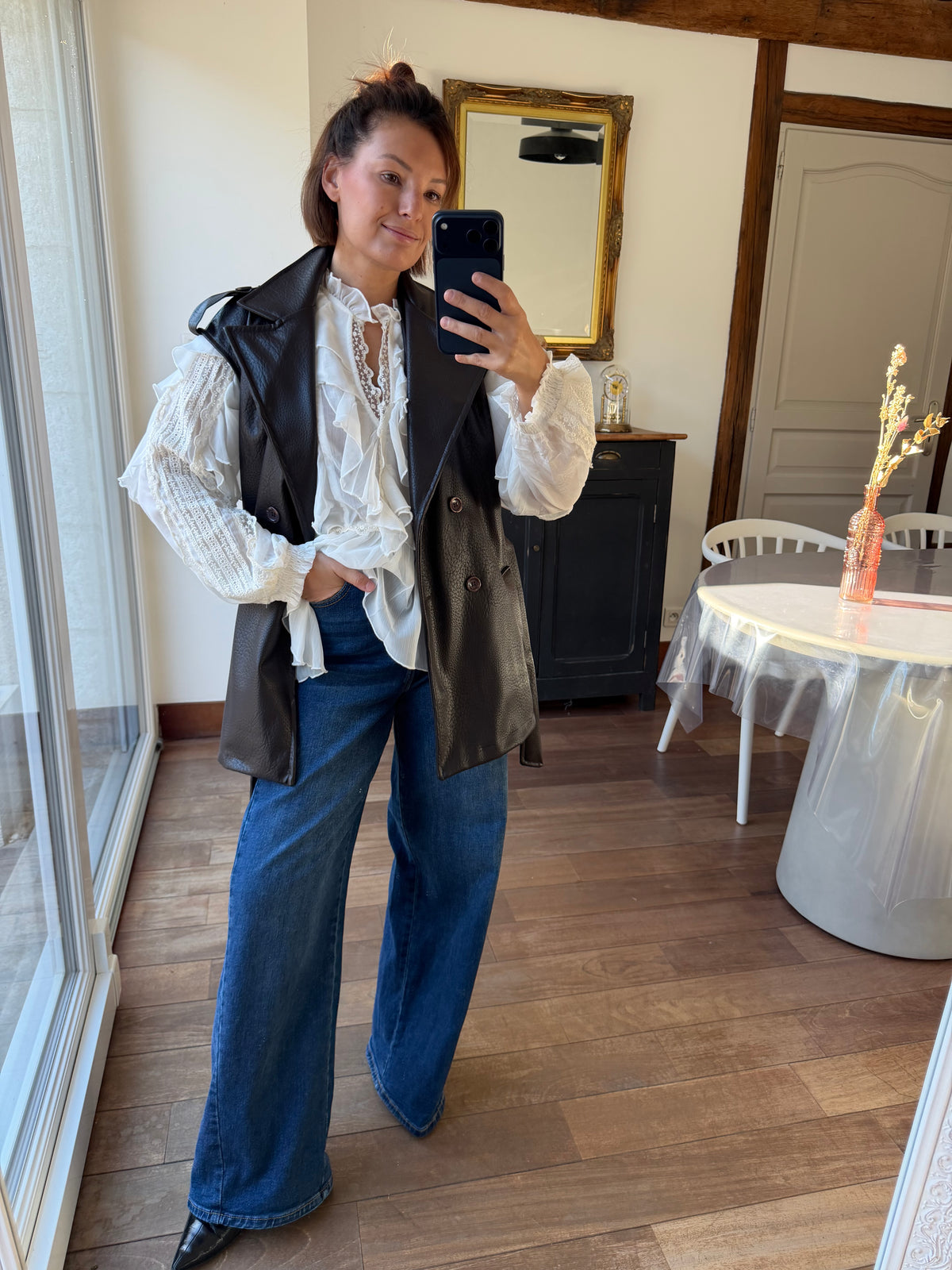 Veste  Harper marron