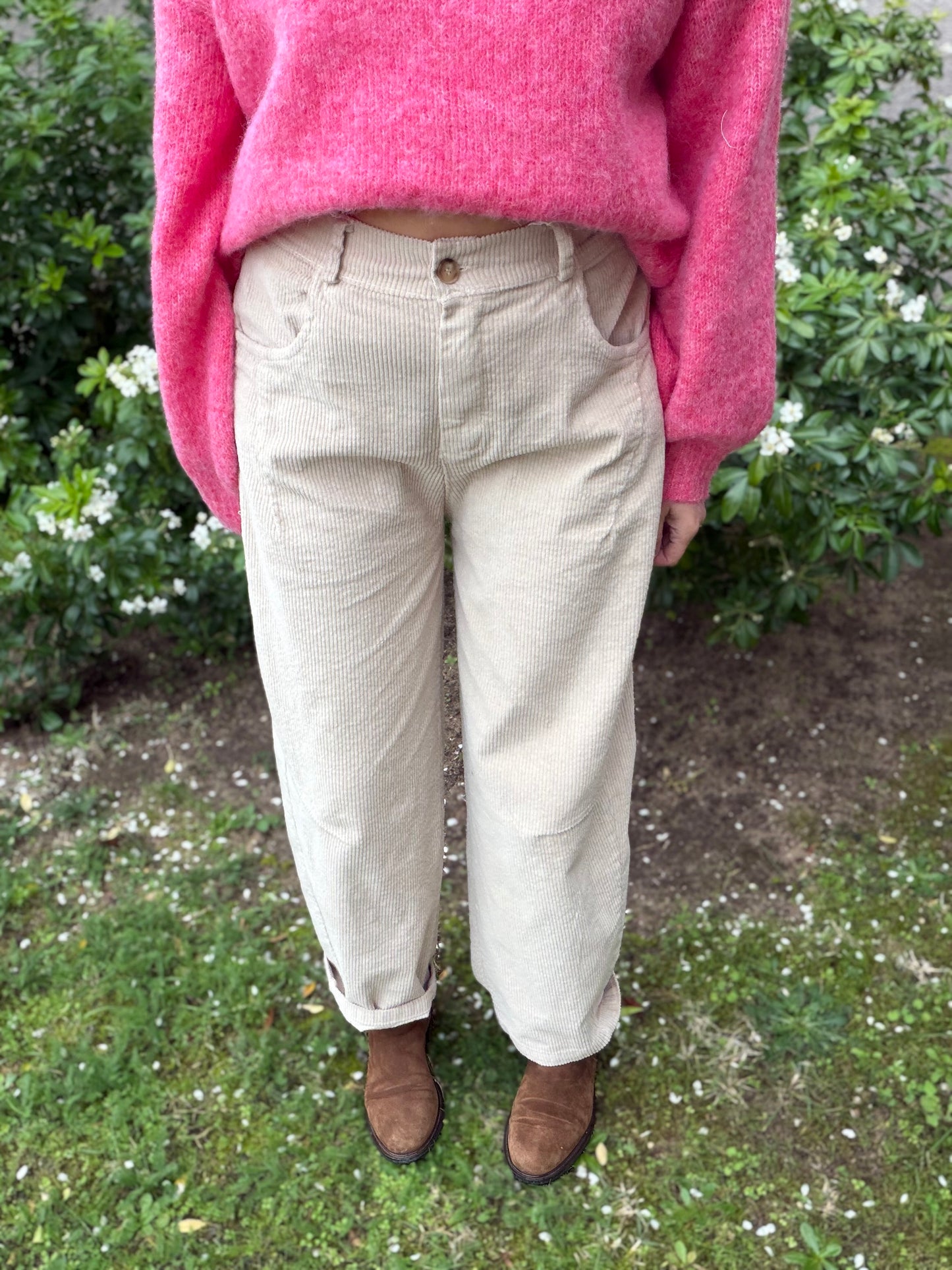 Pantalon BRUNE beige