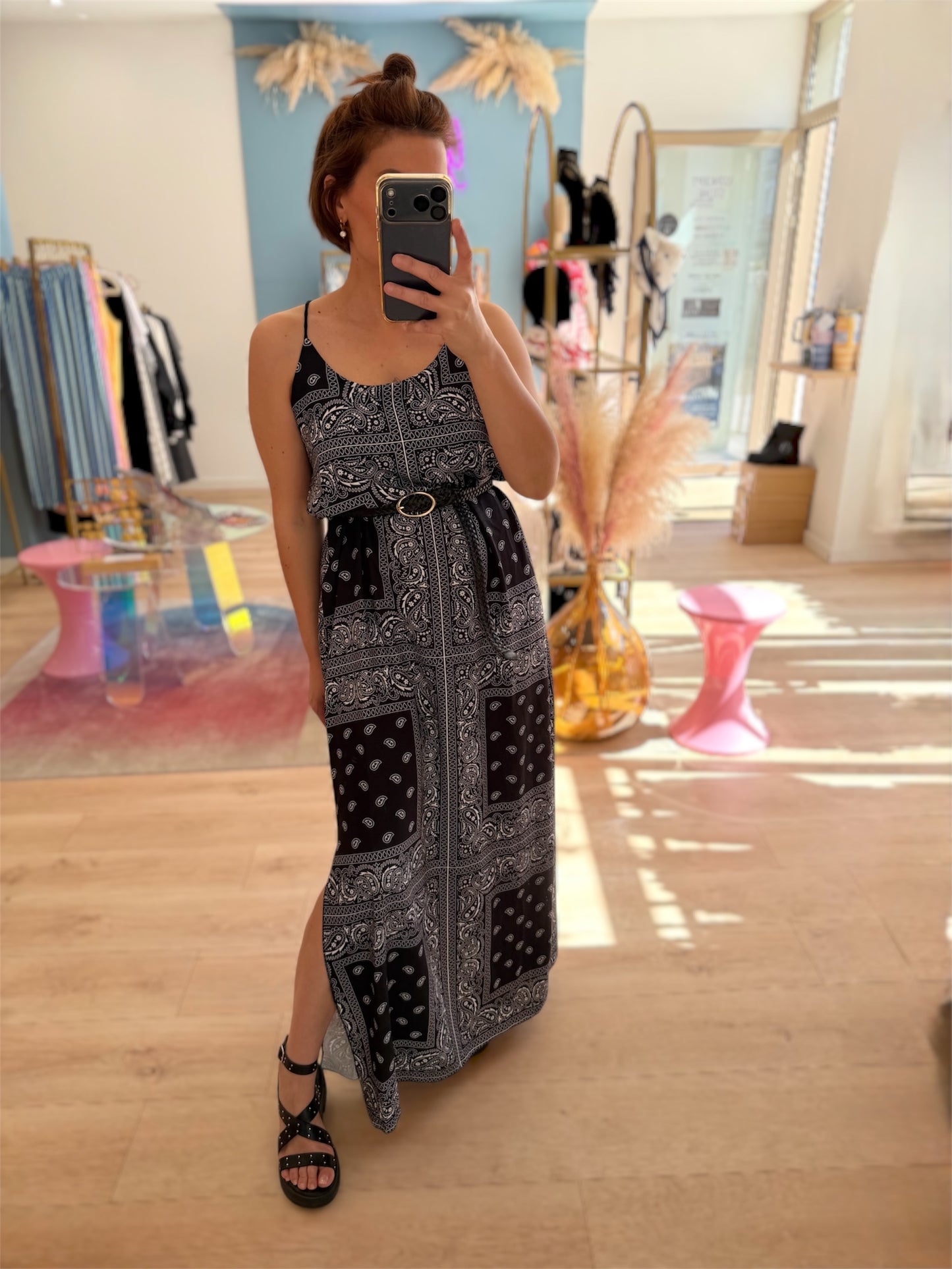 Robe Bandana noir