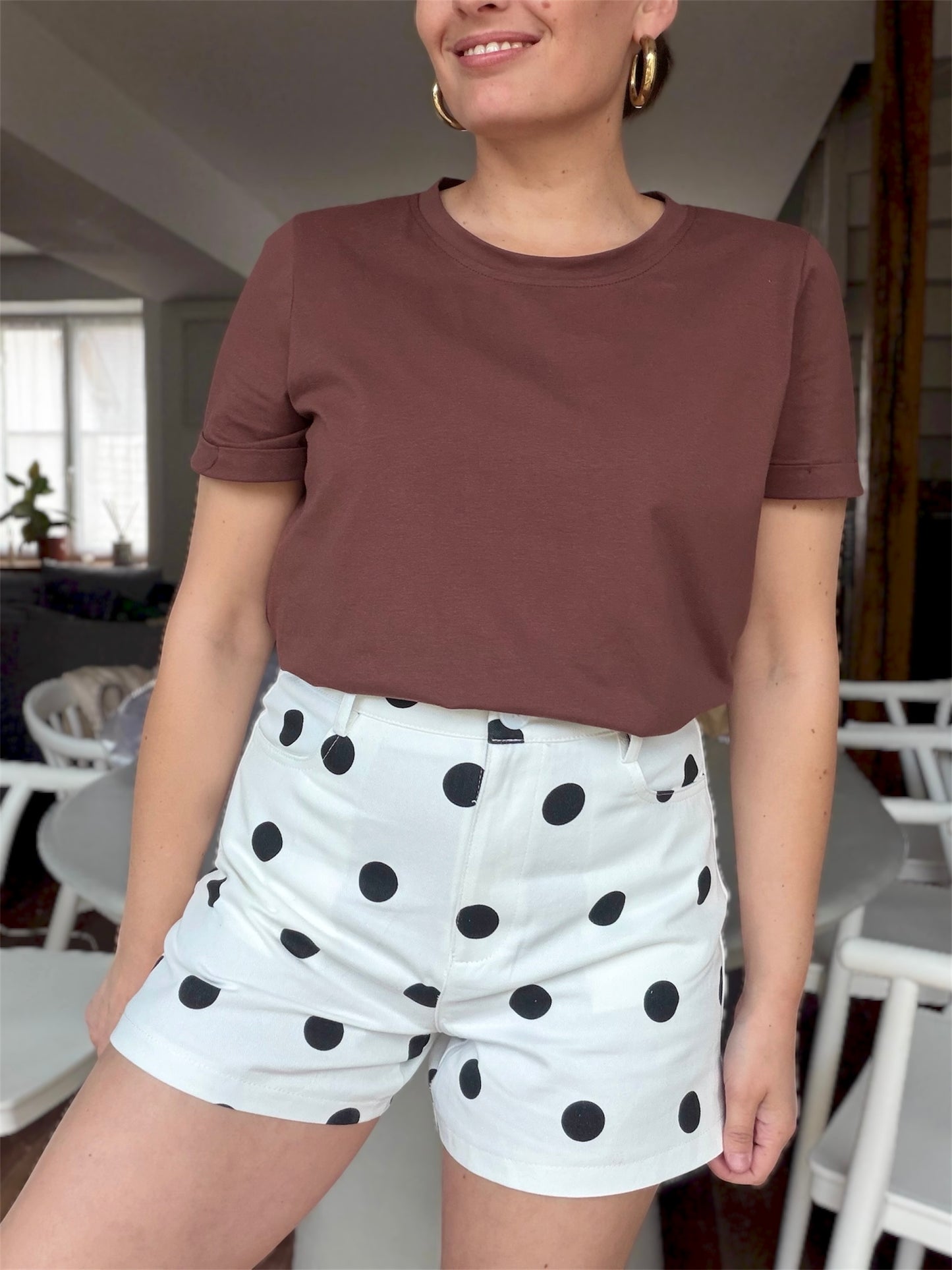 T-shirt Elio Marron