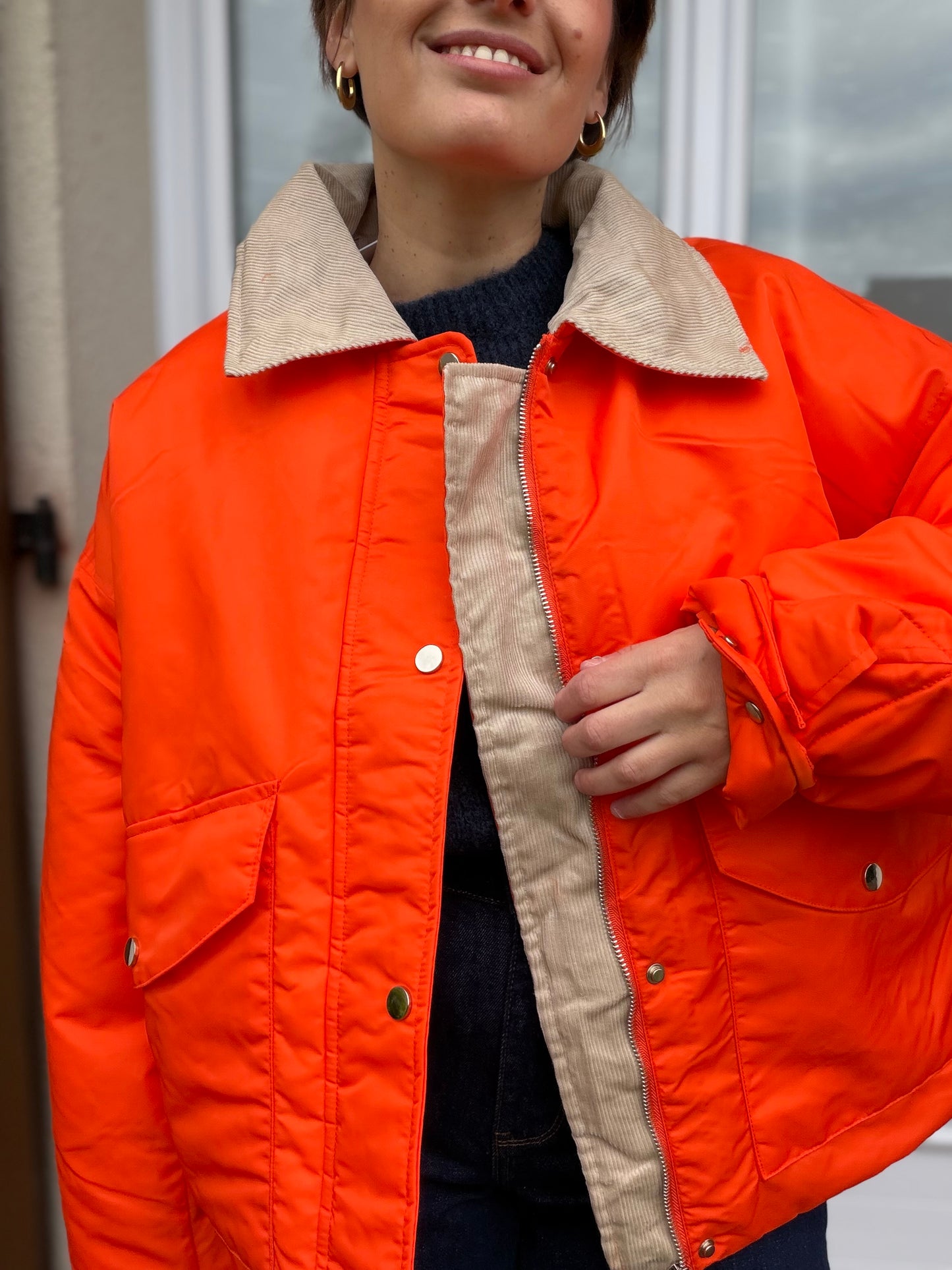 Manteau Nova orange