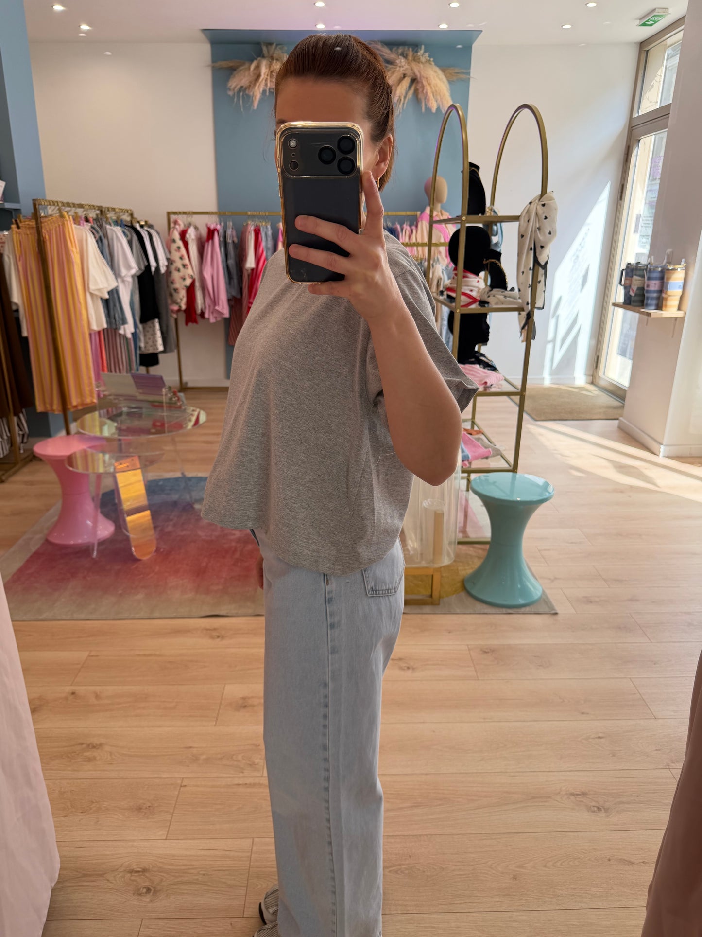 T-Shirt Doula gris