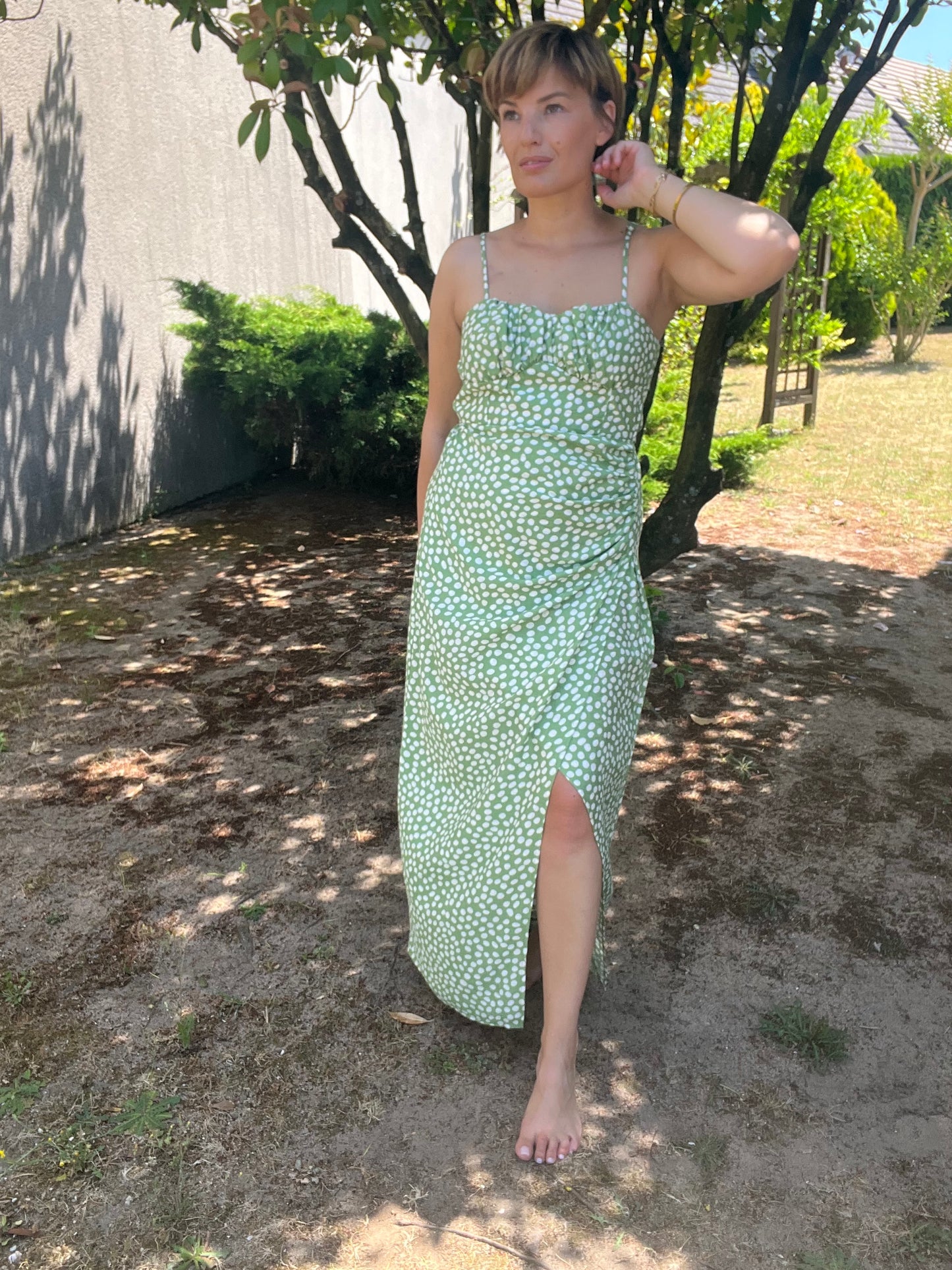 Robe Julia verte