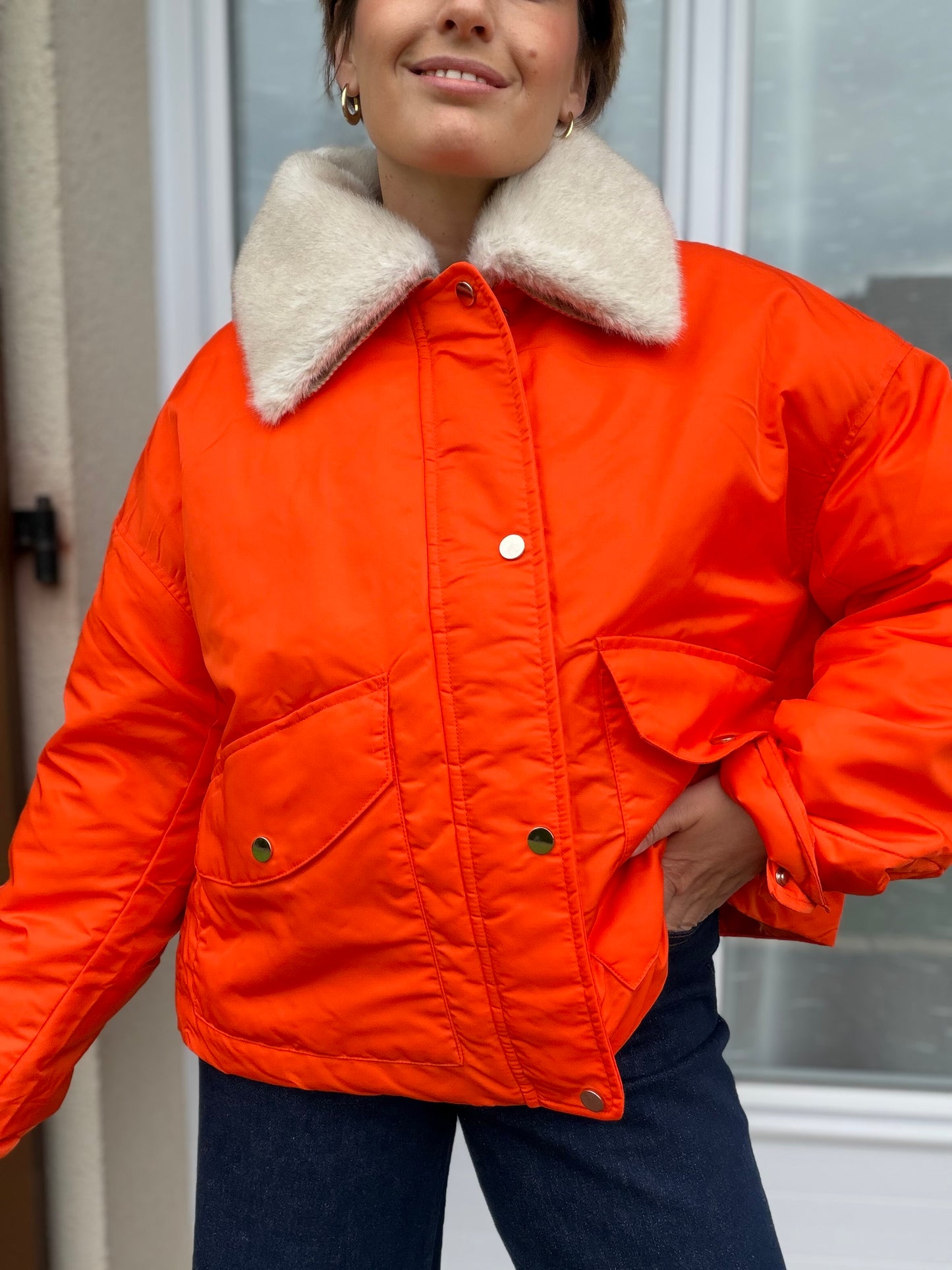 Manteau Nova orange