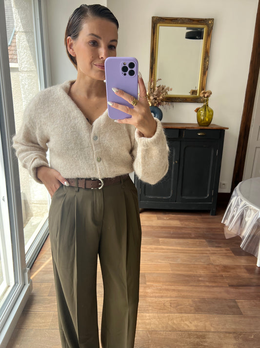 Gilet Charlie Beige