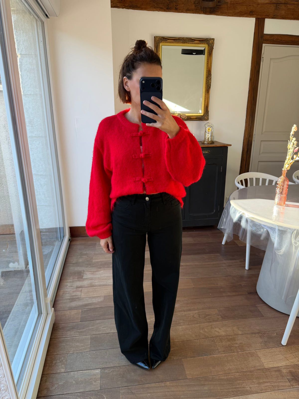 Gilet Julio rouge