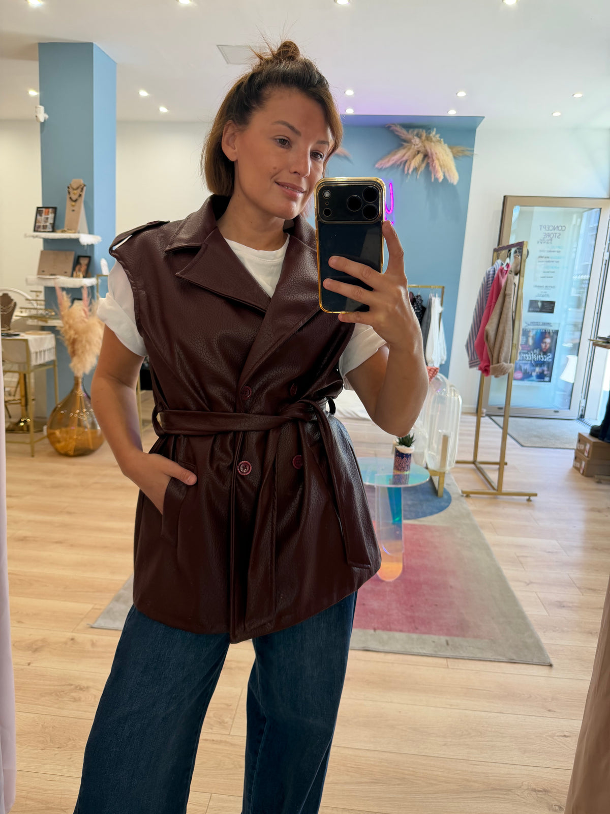 Veste  Harper  bordeaux