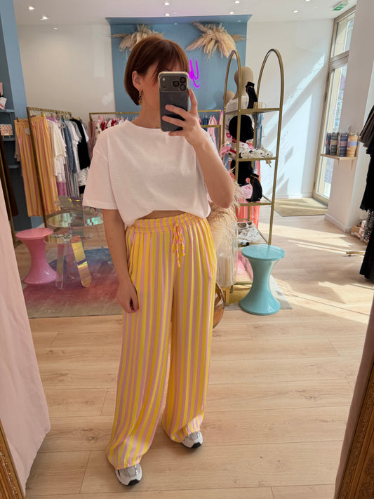 Pantalon Andy Jaune fluo