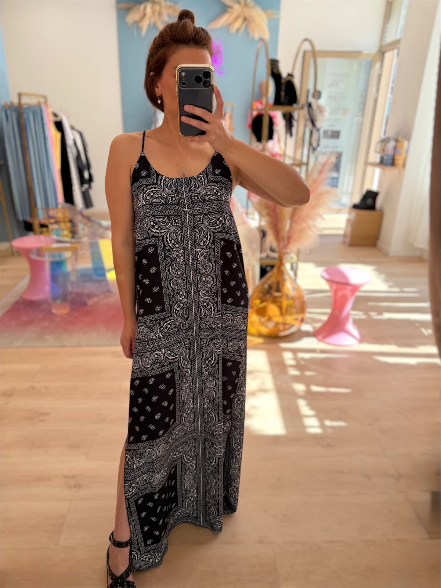 Robe Bandana noir