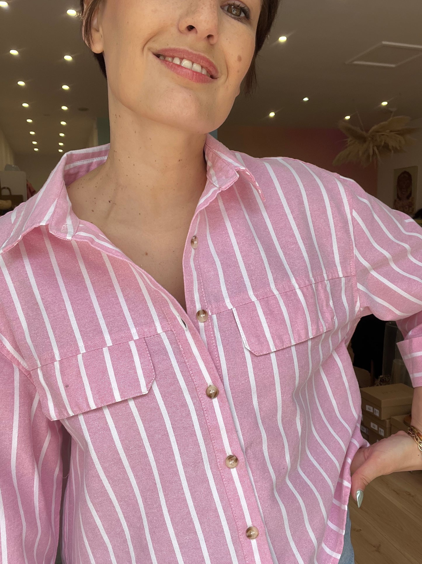 Chemise Louison Rose